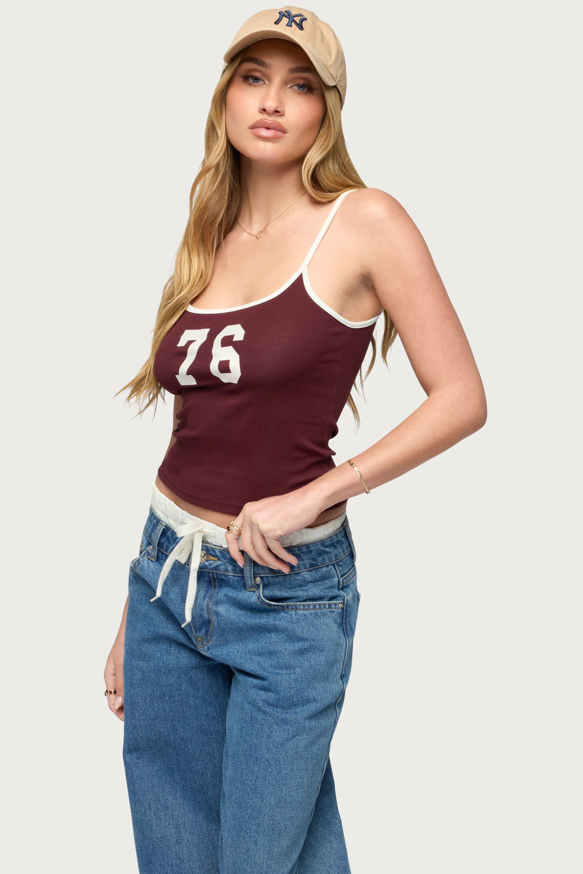 76 Contrast Tank Top-Milans Time