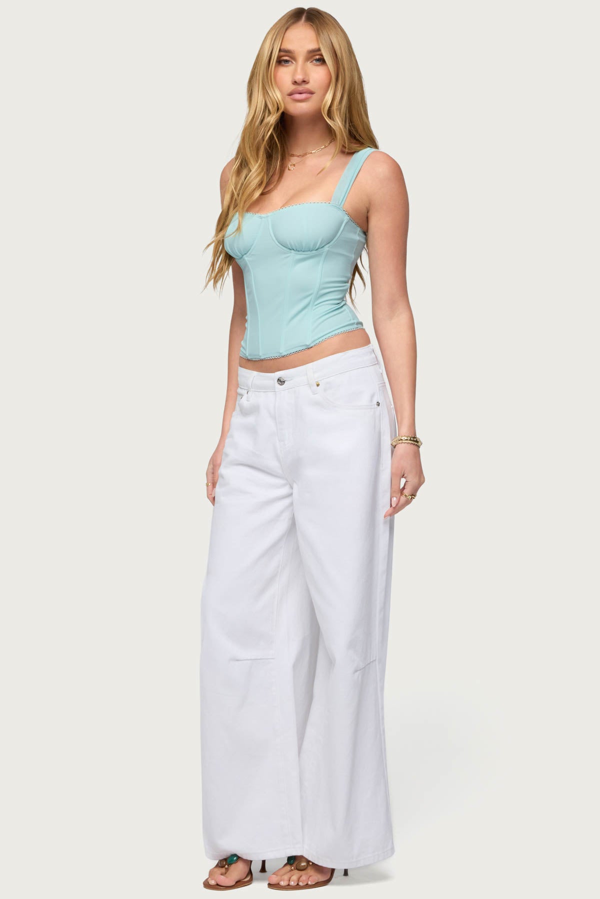 Marcella Wide Strap Corset-Milans Time