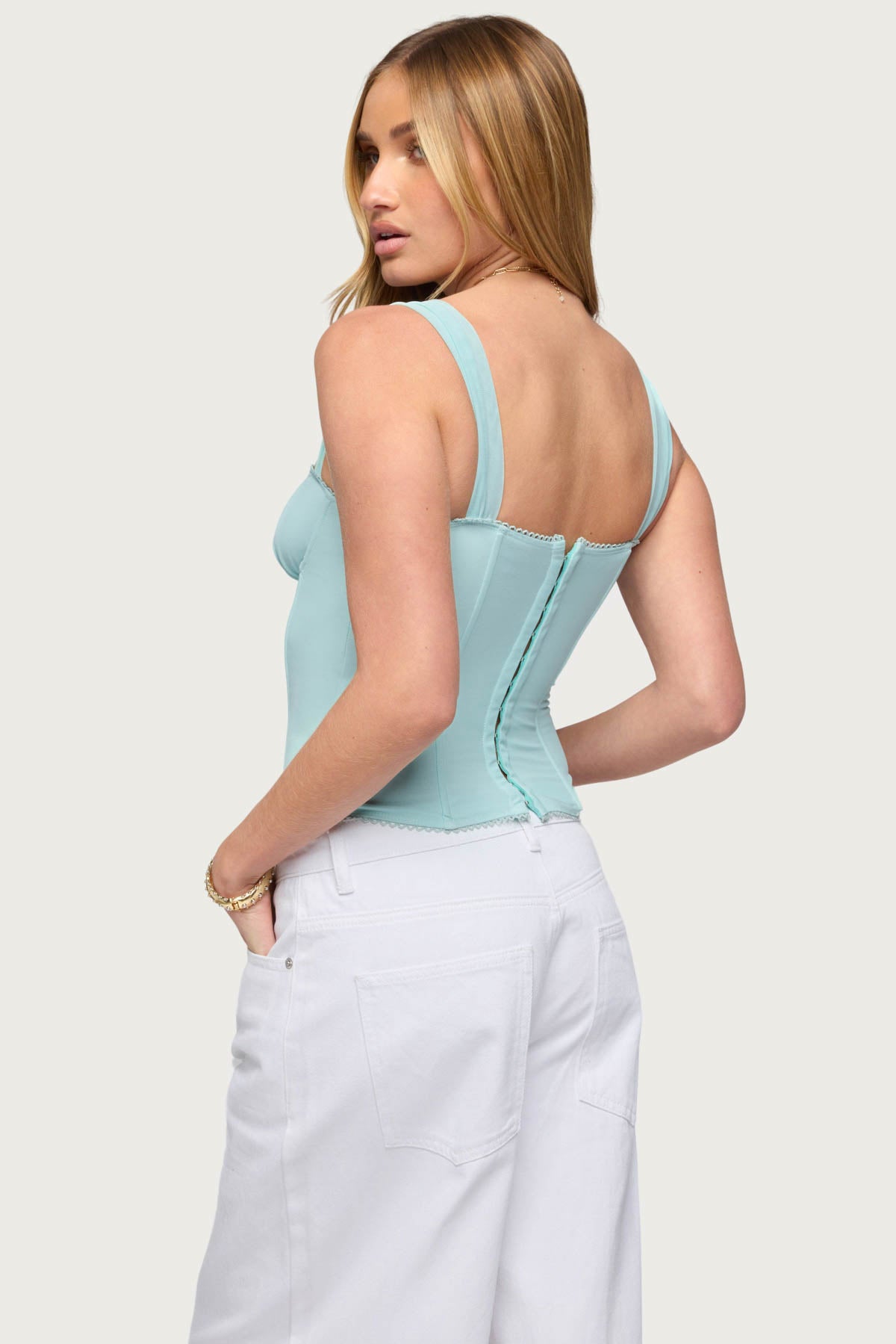 Marcella Wide Strap Corset-Milans Time