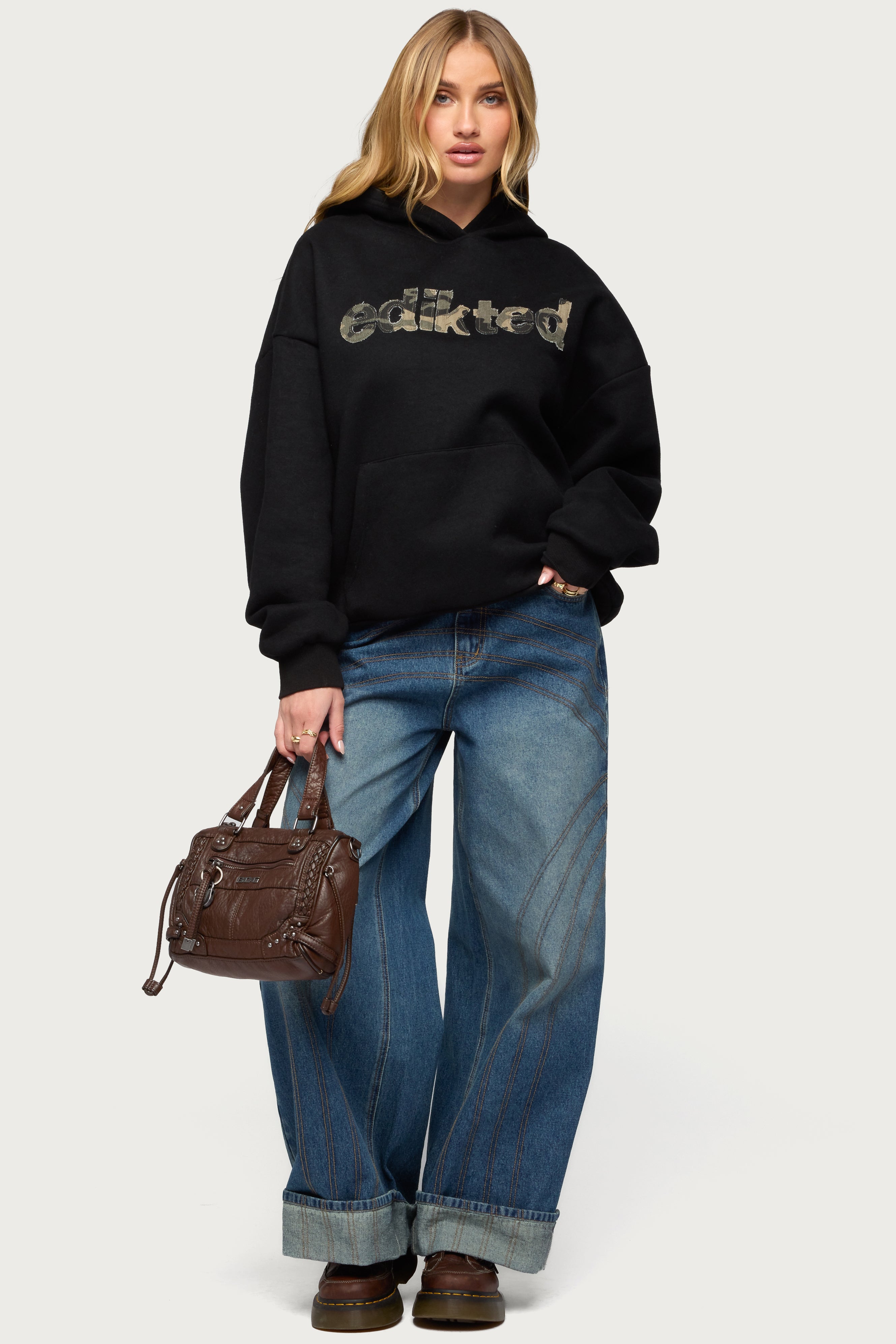 Camo Cutie Milans Time Oversized Hoodie-Milans Time