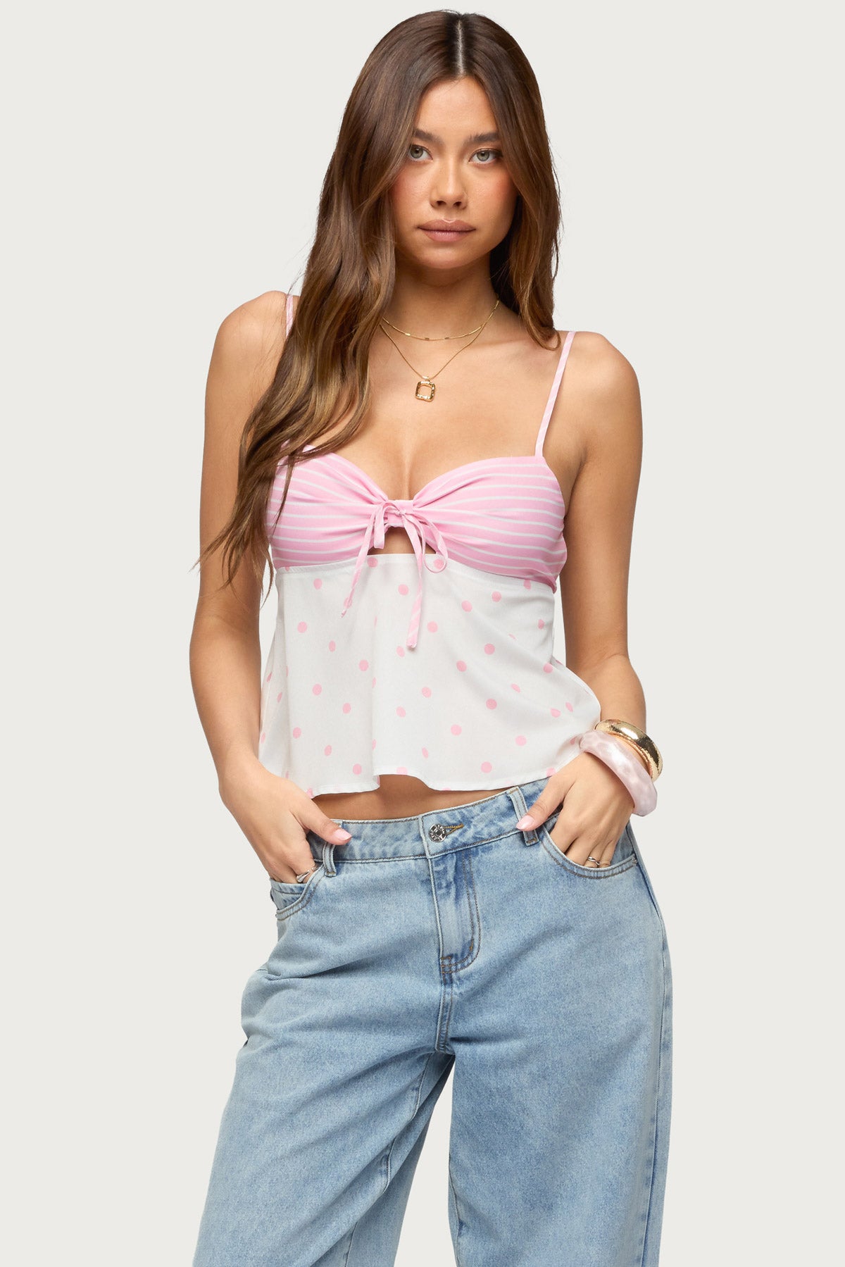 Tilly Mixed Print Top-Milans Time