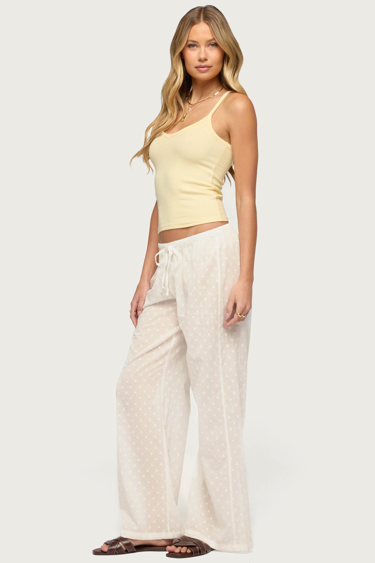 Aspyn V Neck Ribbed Tank Top-Milans Time