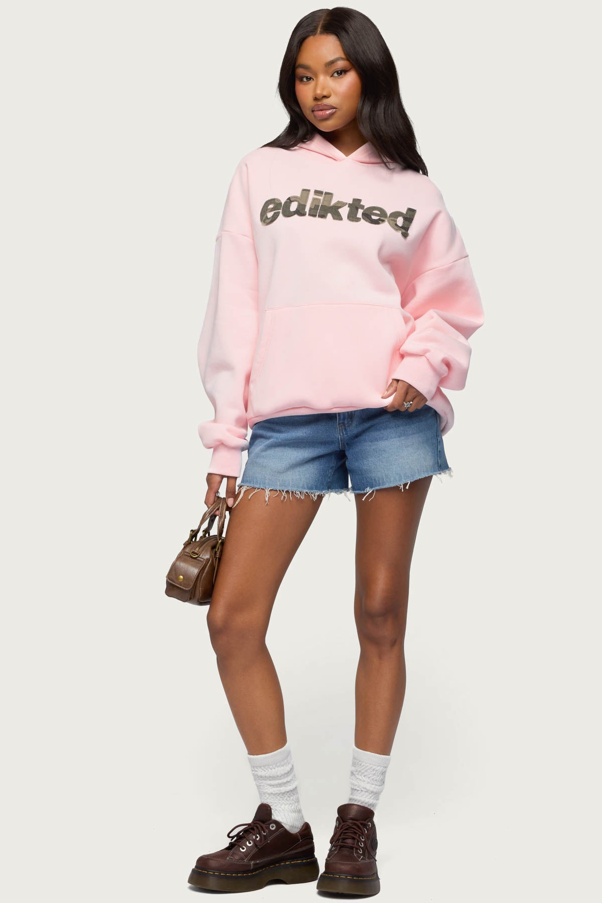 Camo Cutie Milans Time Oversized Hoodie-Milans Time