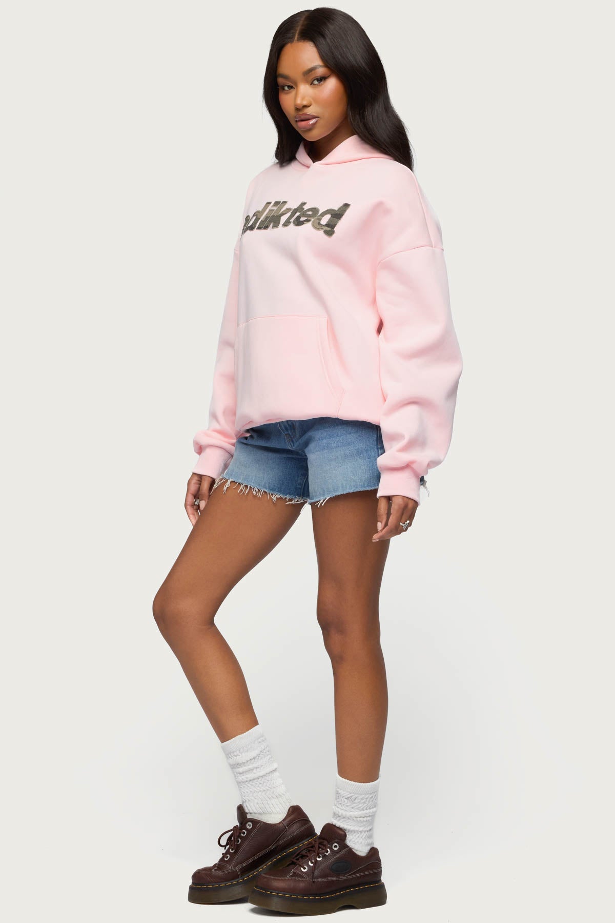 Camo Cutie Milans Time Oversized Hoodie-Milans Time