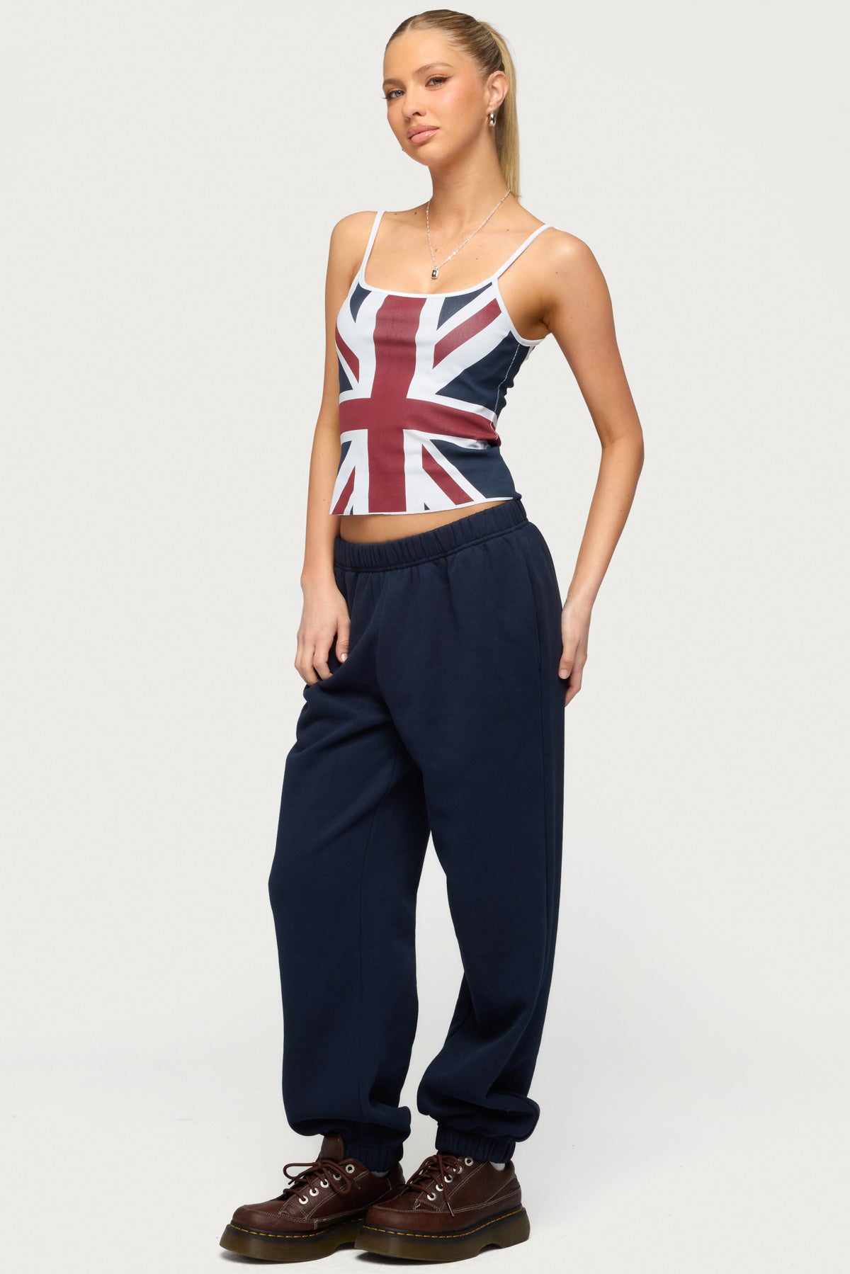 Petite Clark Oversized Sweatpants-Milans Time