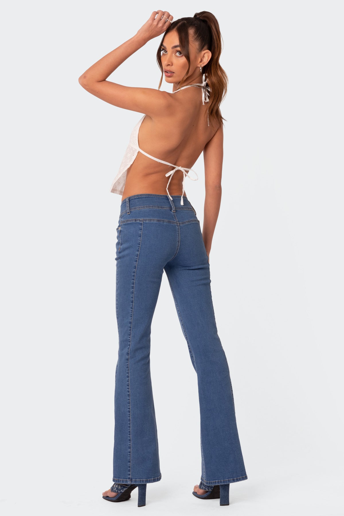 Courtney Lacey Open Back Top-Milans Time