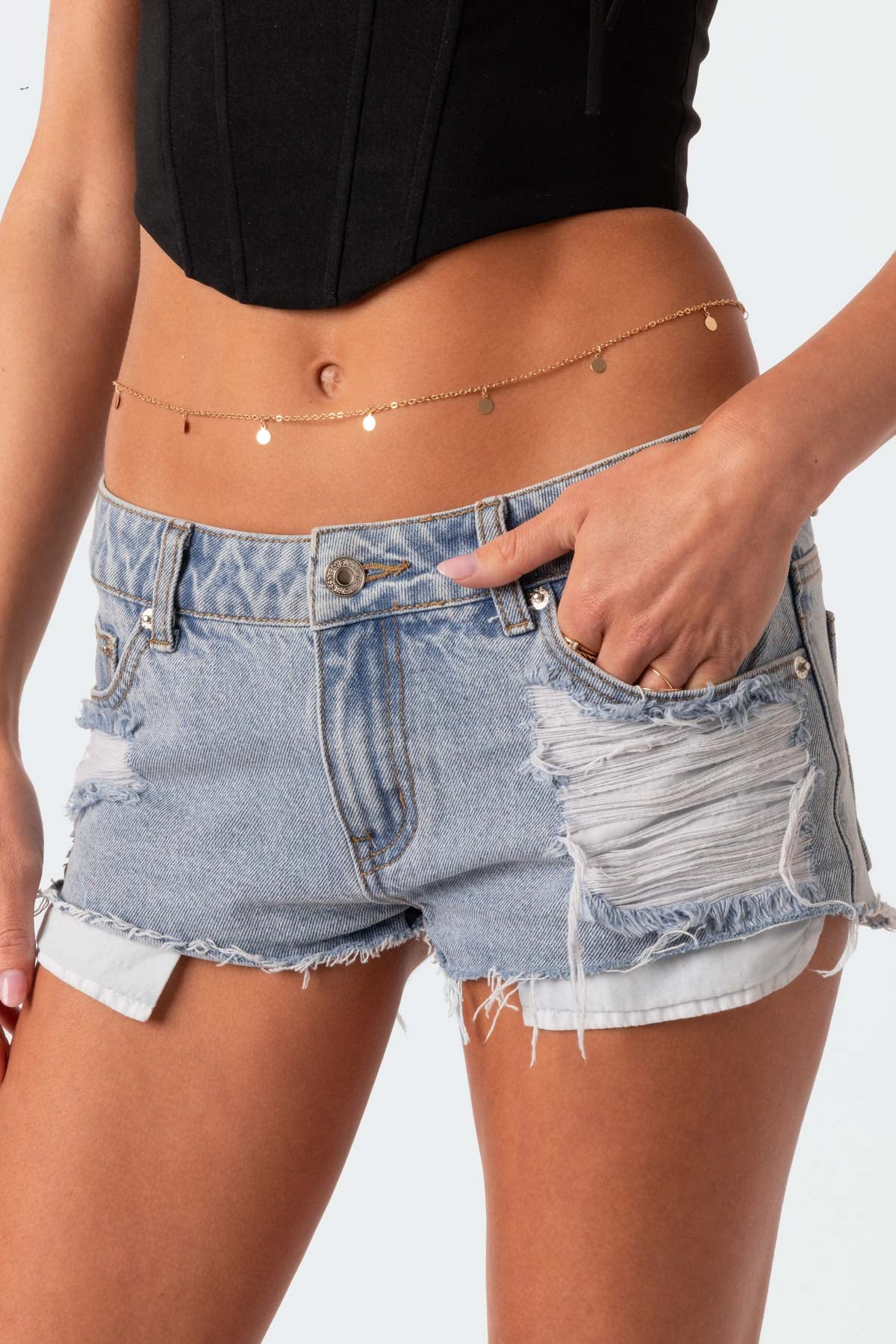 Sparkle Baby Belly Chain-Milans Time