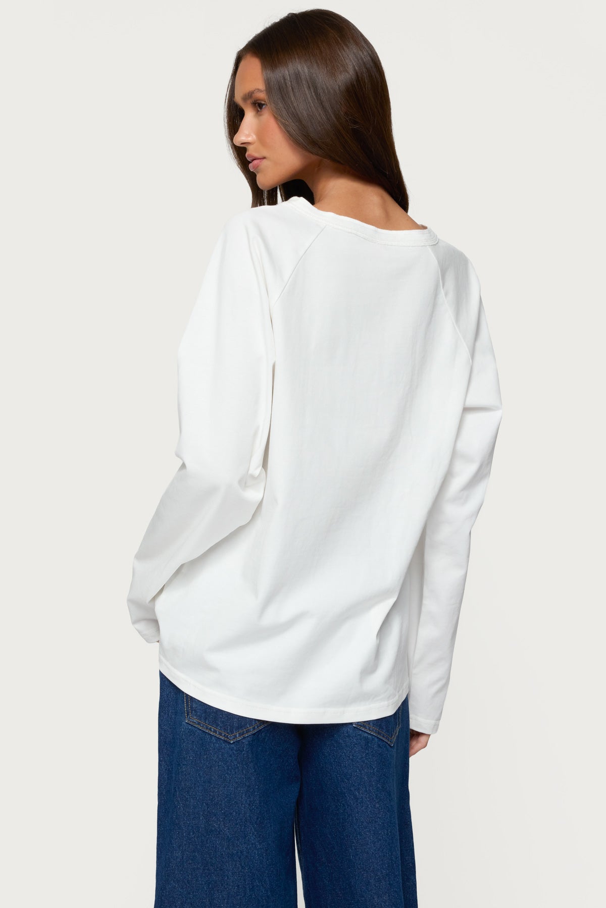 Cyrus Henley Oversized Top-Milans Time