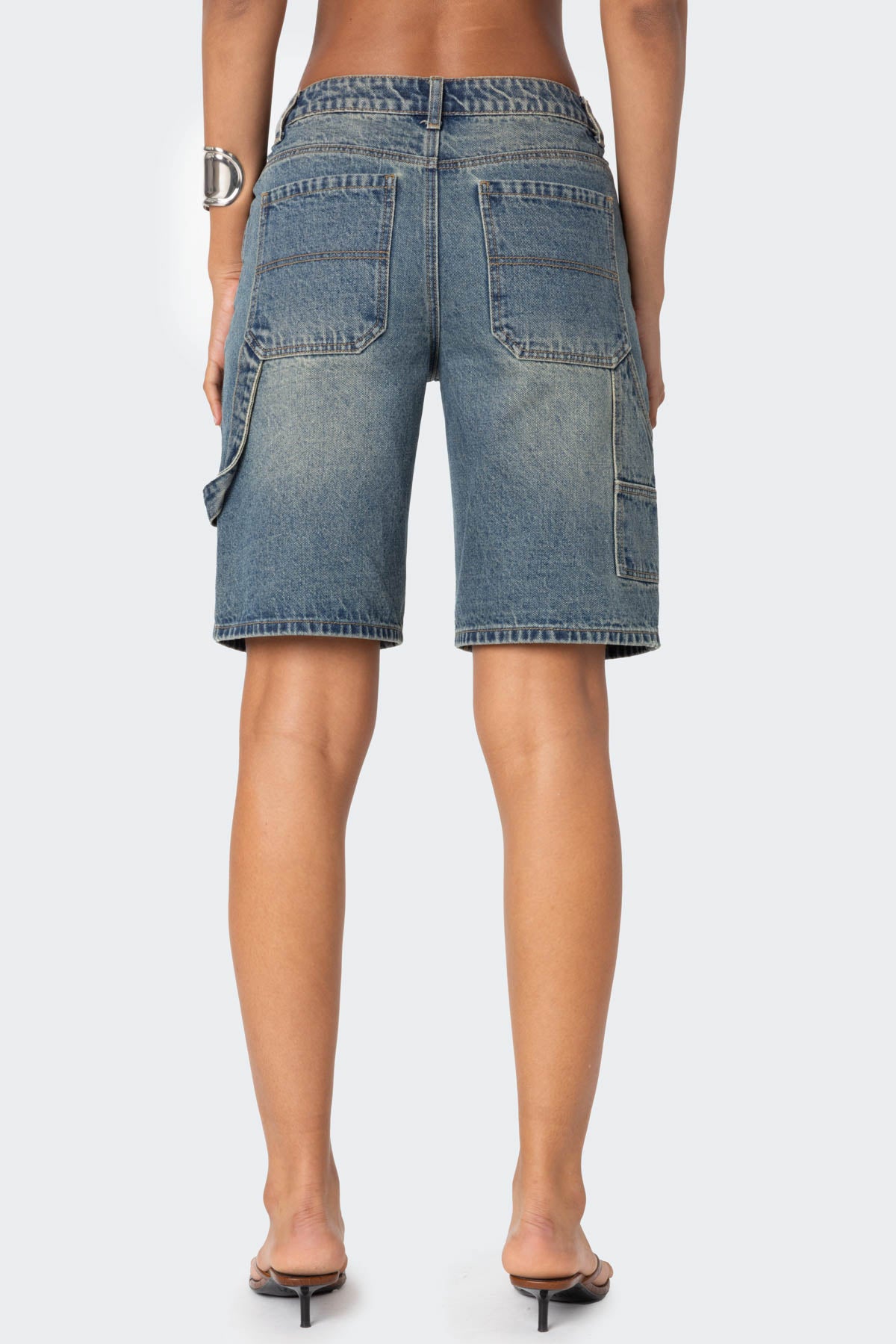 Carpenter Denim Bermuda Shorts-Milans Time