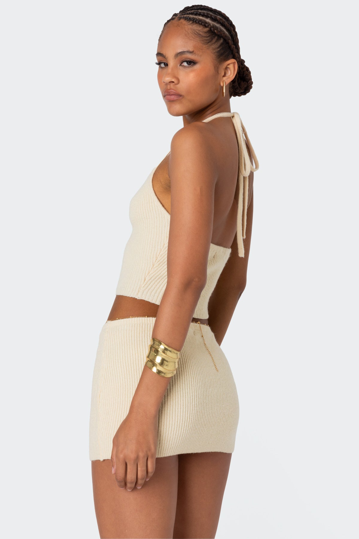 Fiona Cinched Knit Top-Milans Time