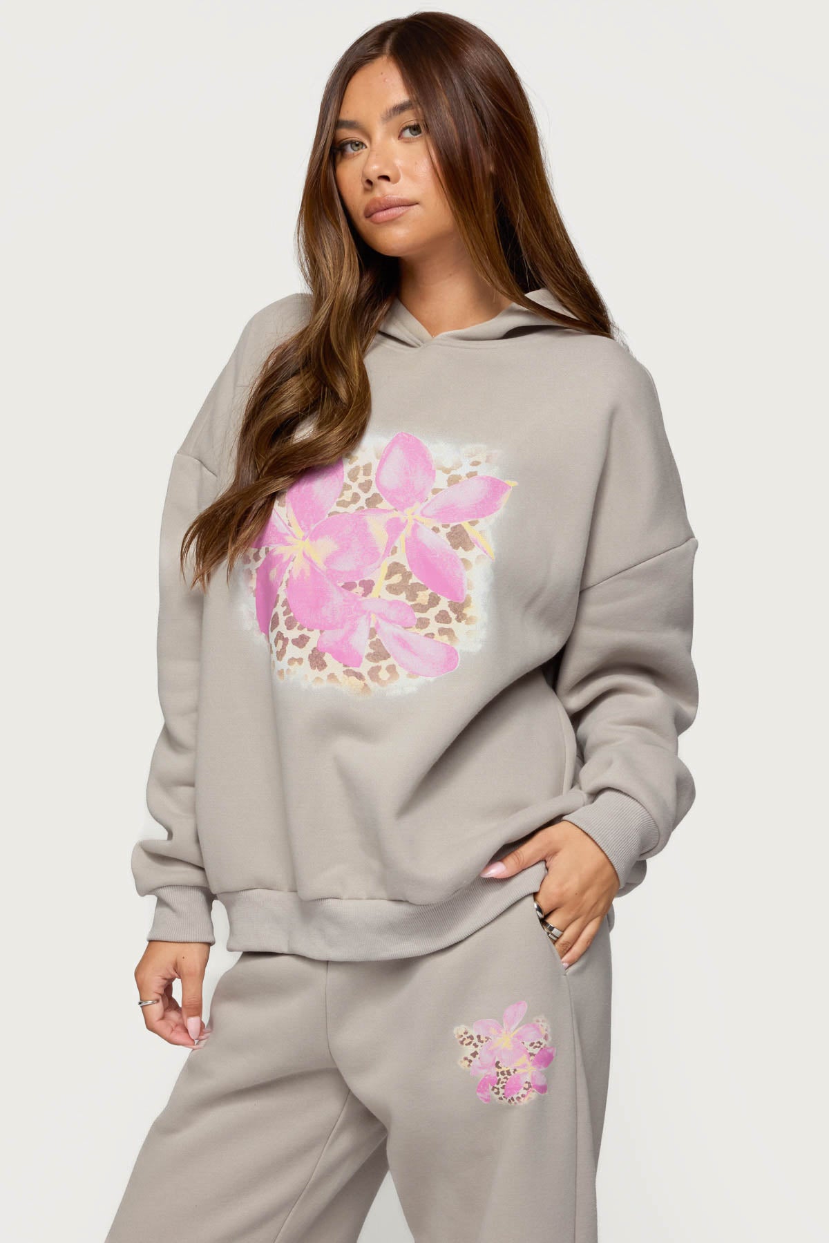 Wild Petal Hoodie-Milans Time