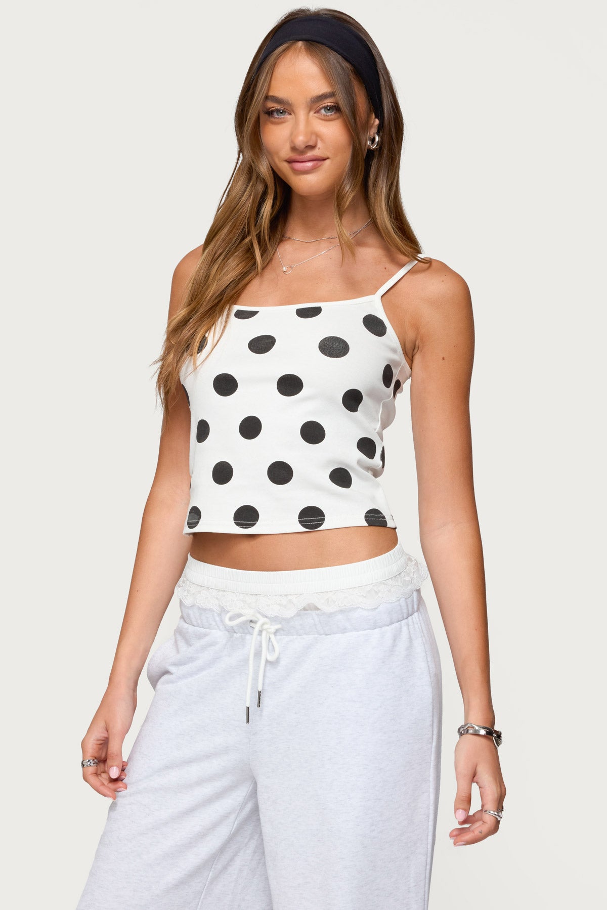 Lynne Polka Dot Tank Top-Milans Time