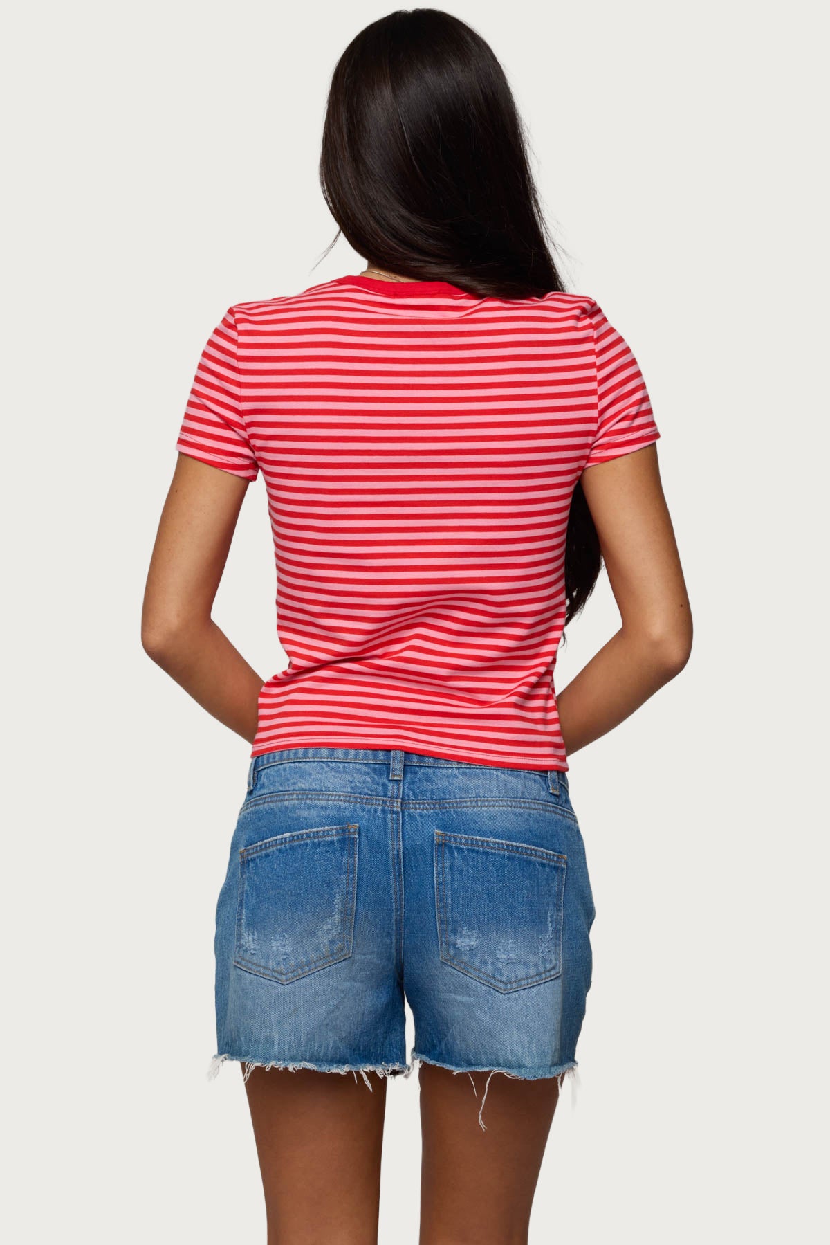 Nessie Striped T Shirt-Milans Time