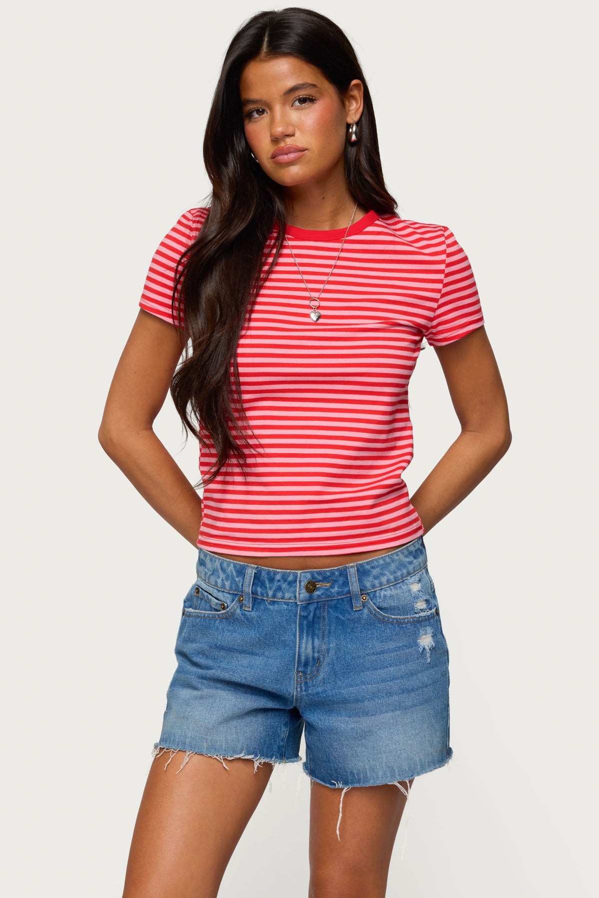 Nessie Striped T Shirt-Milans Time