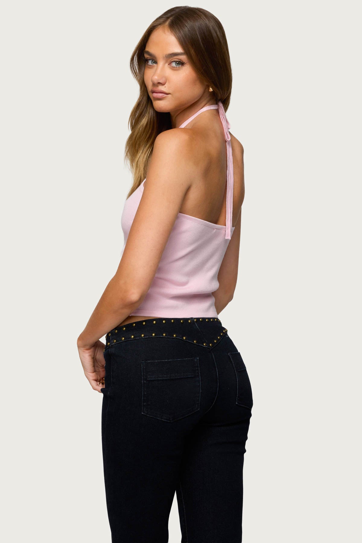 Hollis Knit Halter Top-Milans Time