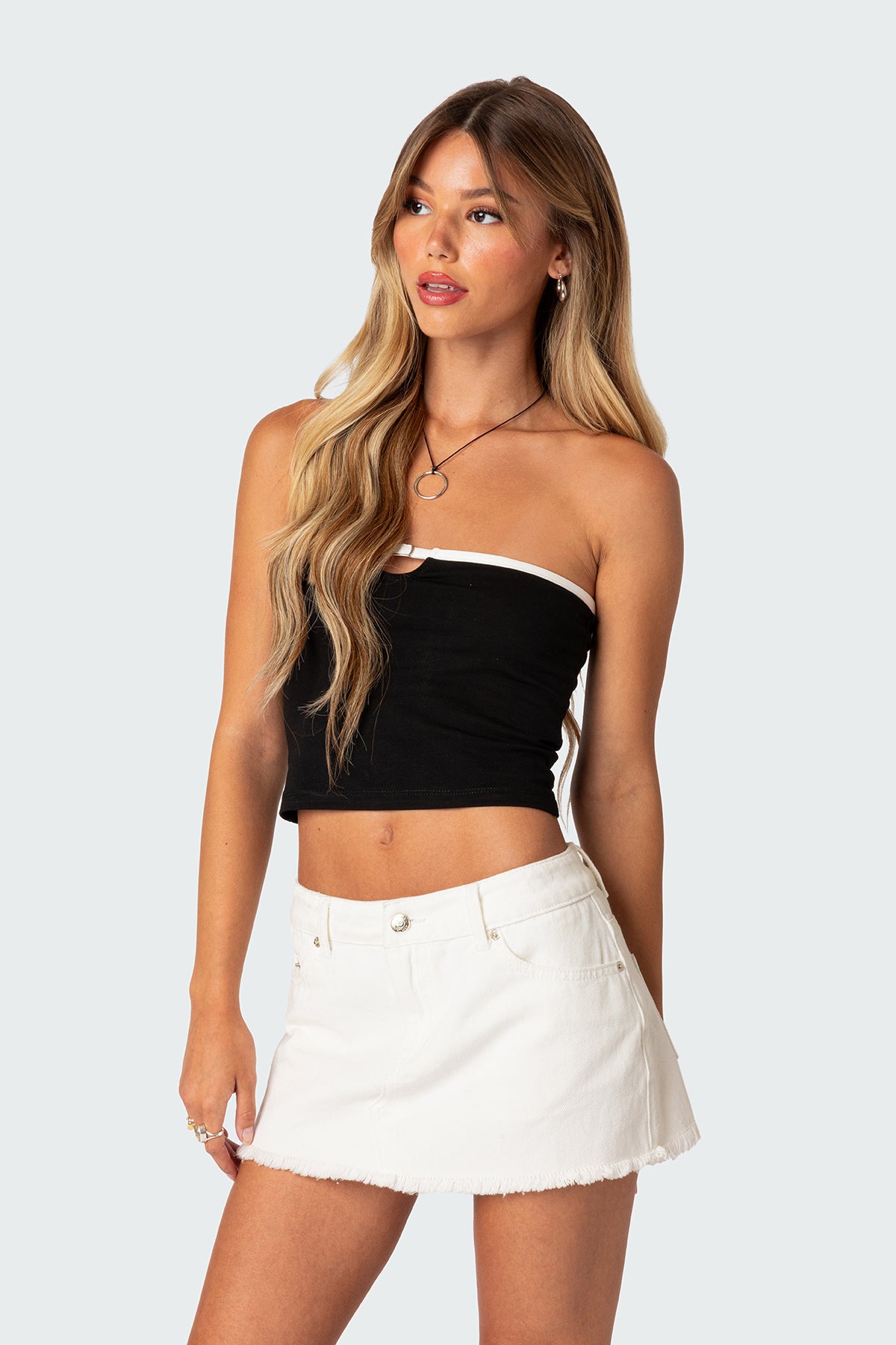 Colby Belted Tube Top-Milans Time
