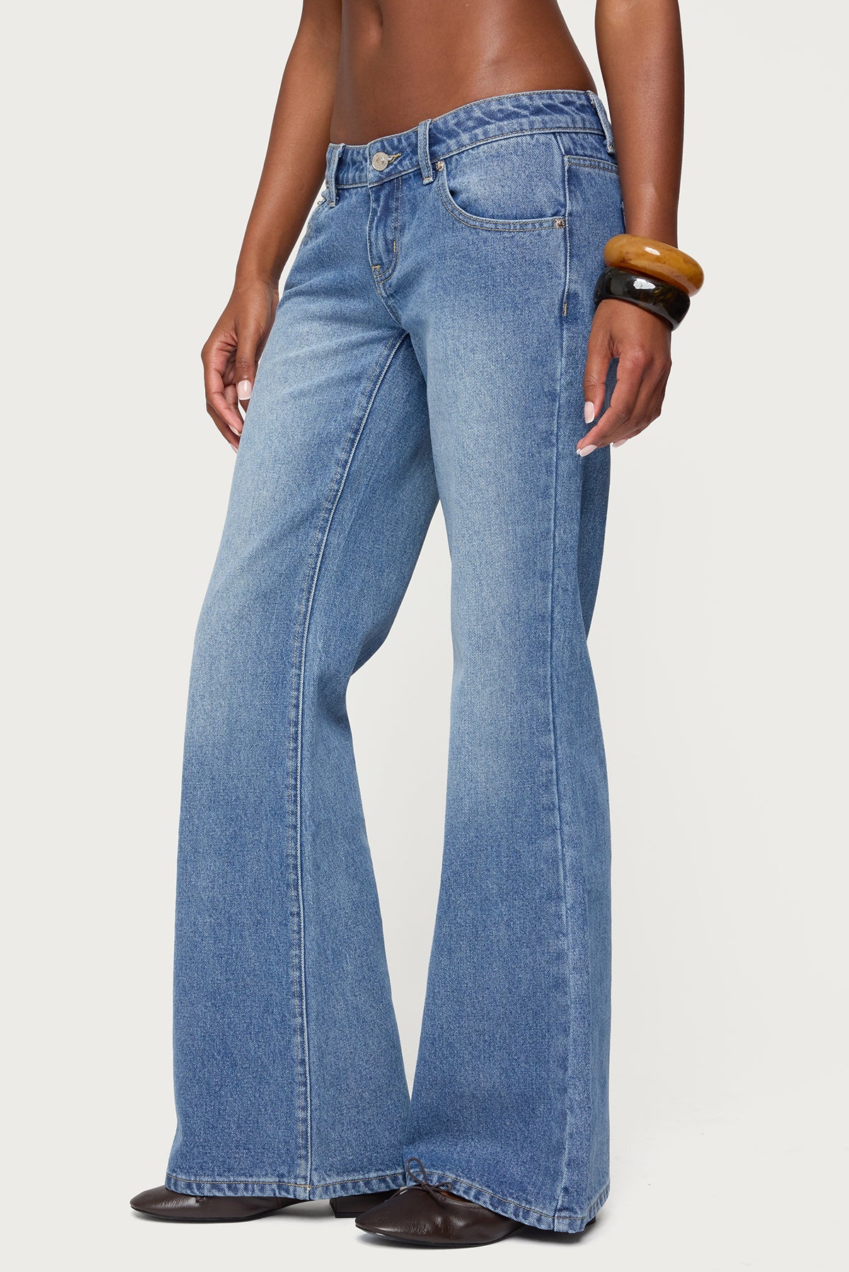Kiarah Low Rise Bootcut Jeans-Milans Time