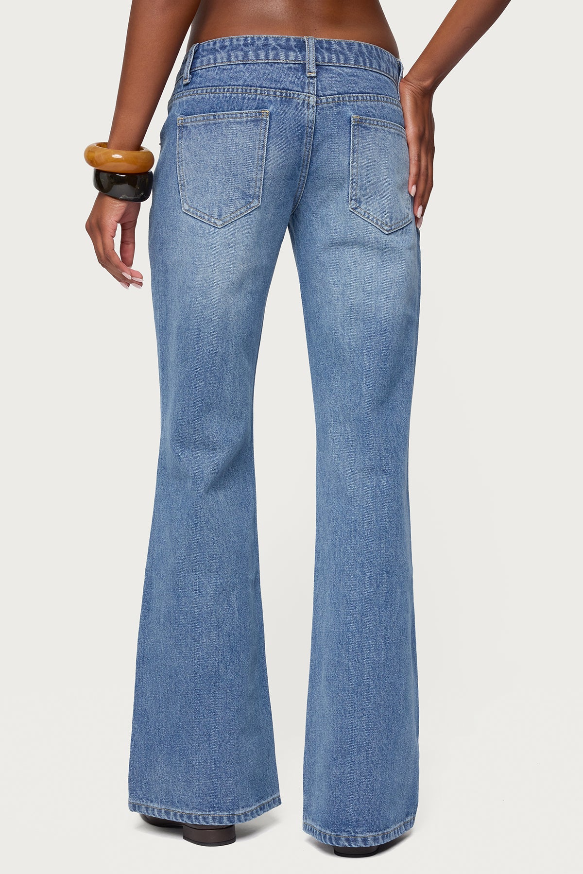 Kiarah Low Rise Bootcut Jeans-Milans Time