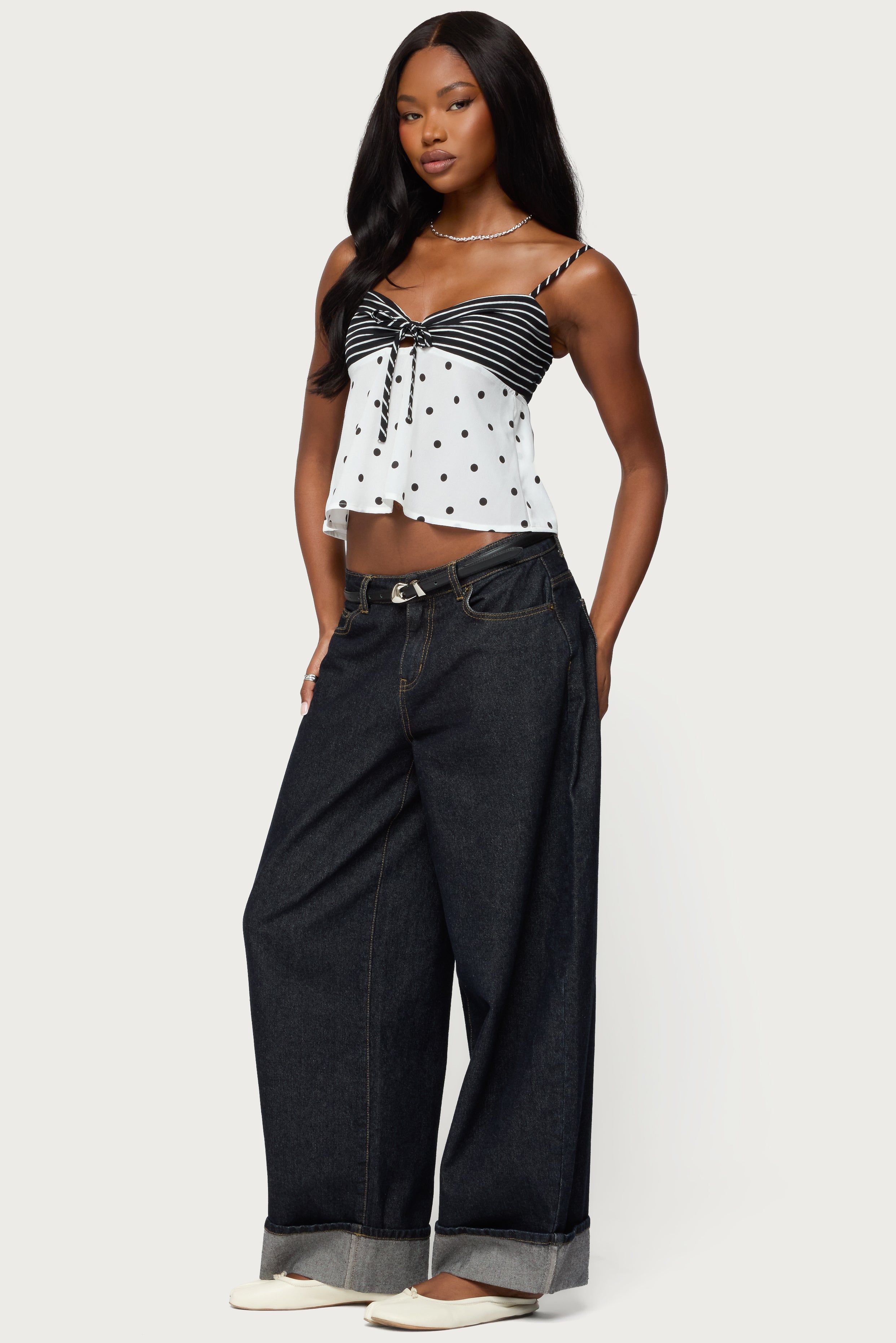 Tilly Mixed Print Top-Milans Time