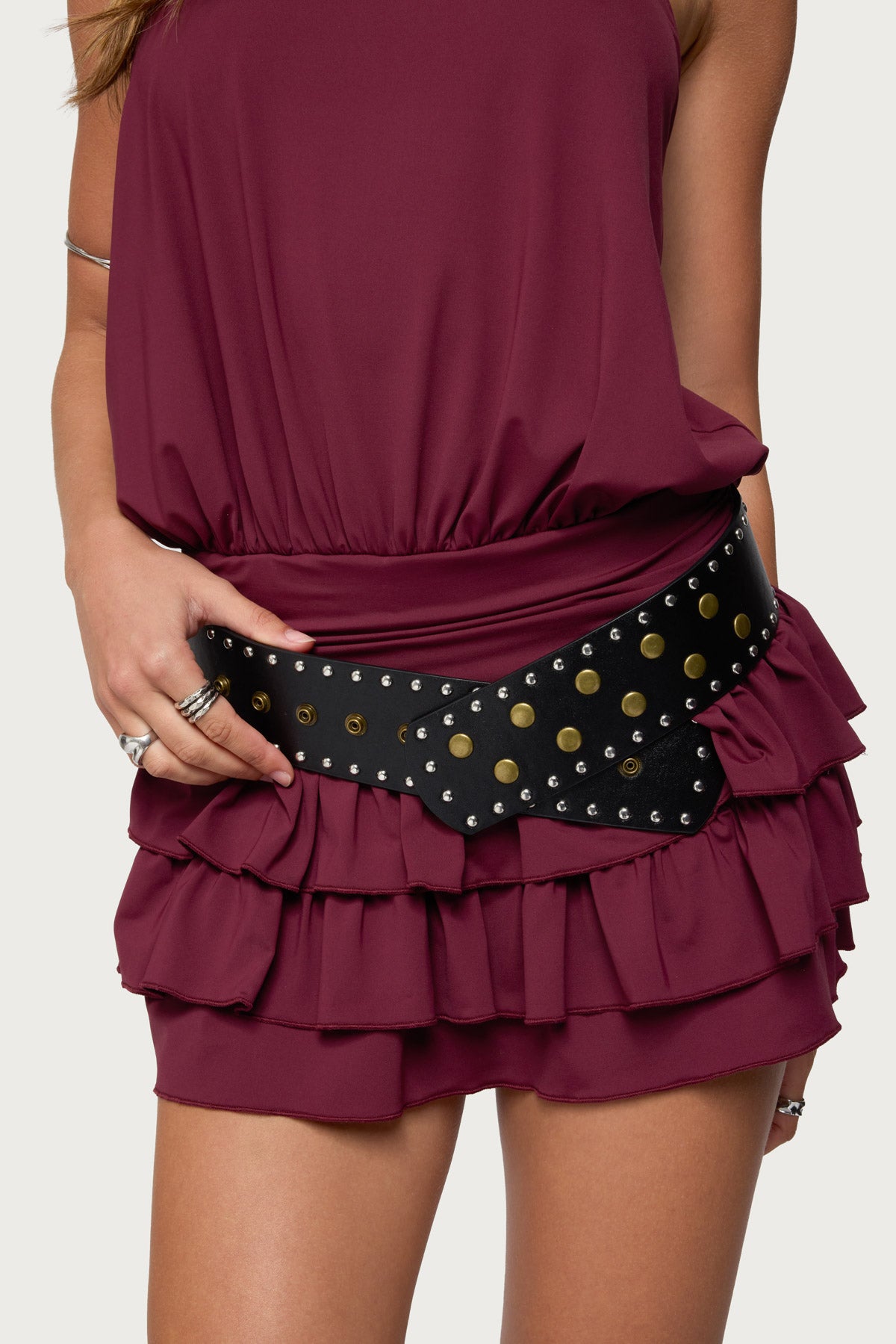 Mixed Studded Belt-Milans Time