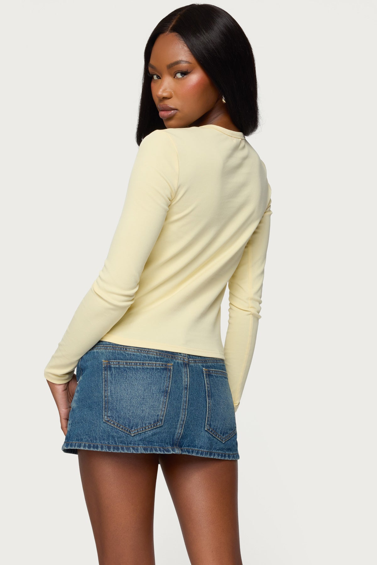 Miami Girl Long Sleeve T Shirt-Milans Time