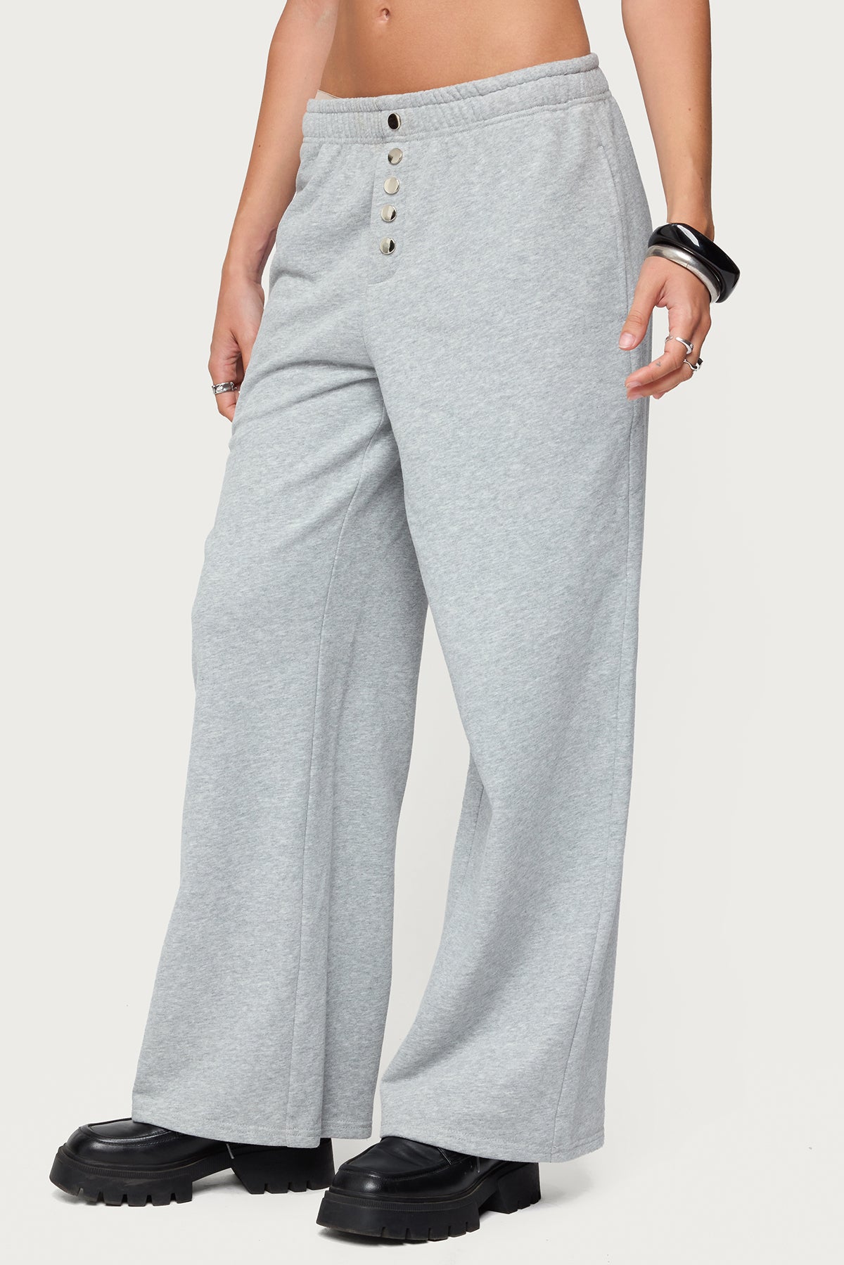 Lorelle Wide Leg Sweatpants-Milans Time
