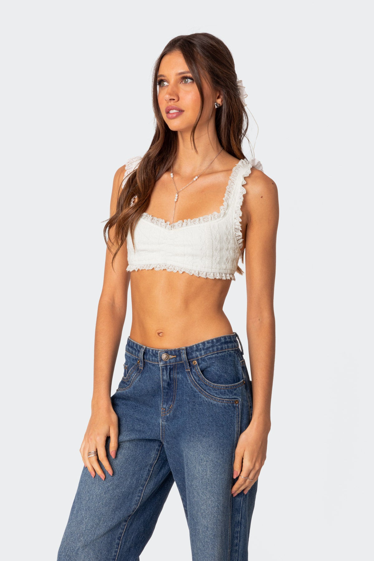 Fairytale Lacey Crop Top-Milans Time