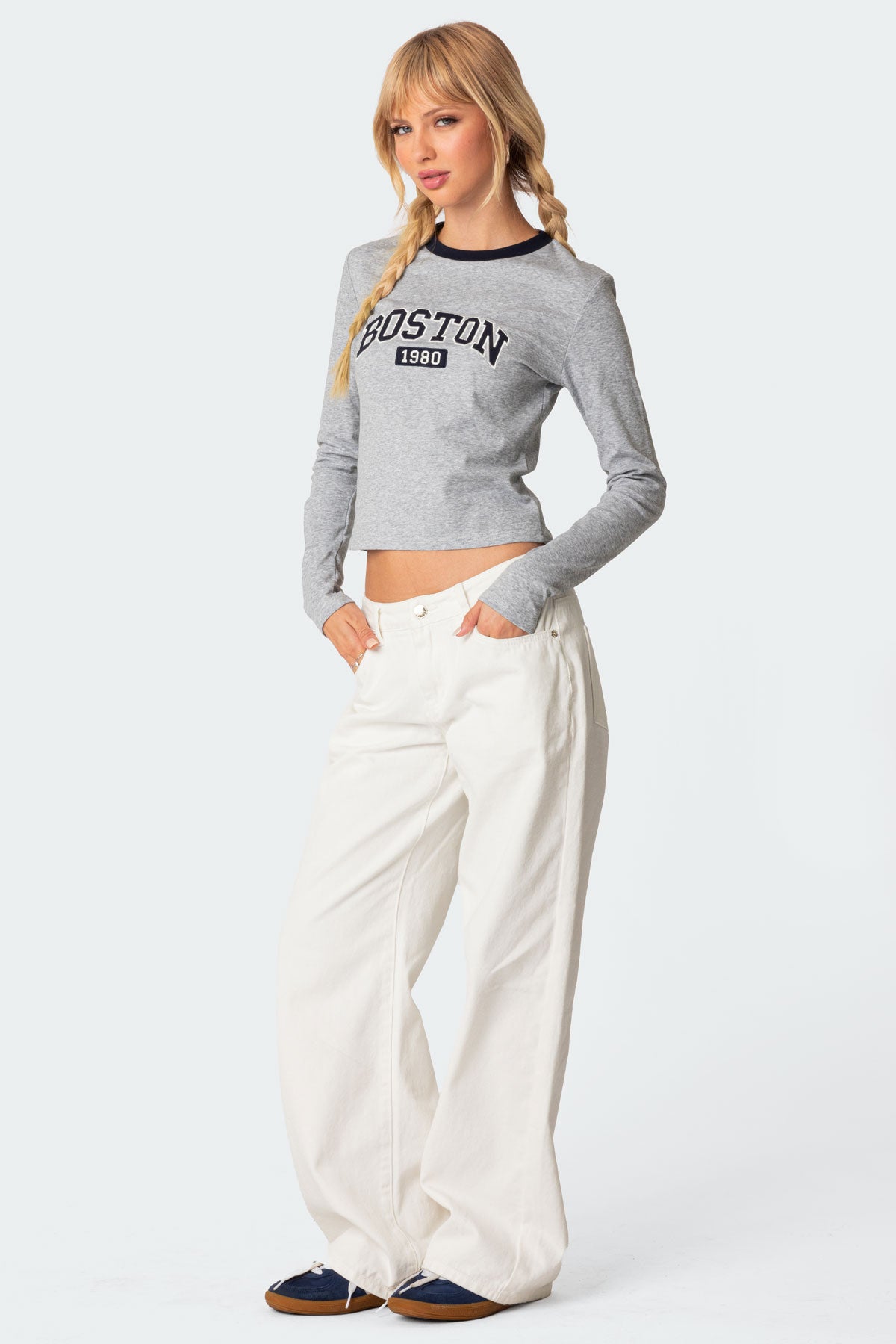 Boston Long Sleeve T Shirt-Milans Time