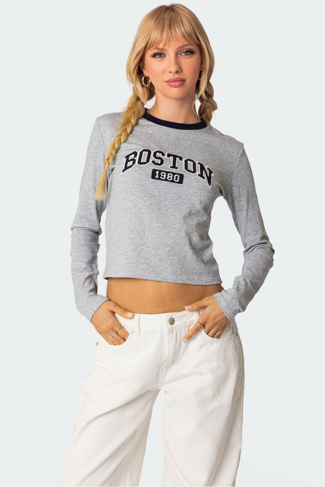 Boston Long Sleeve T Shirt-Milans Time