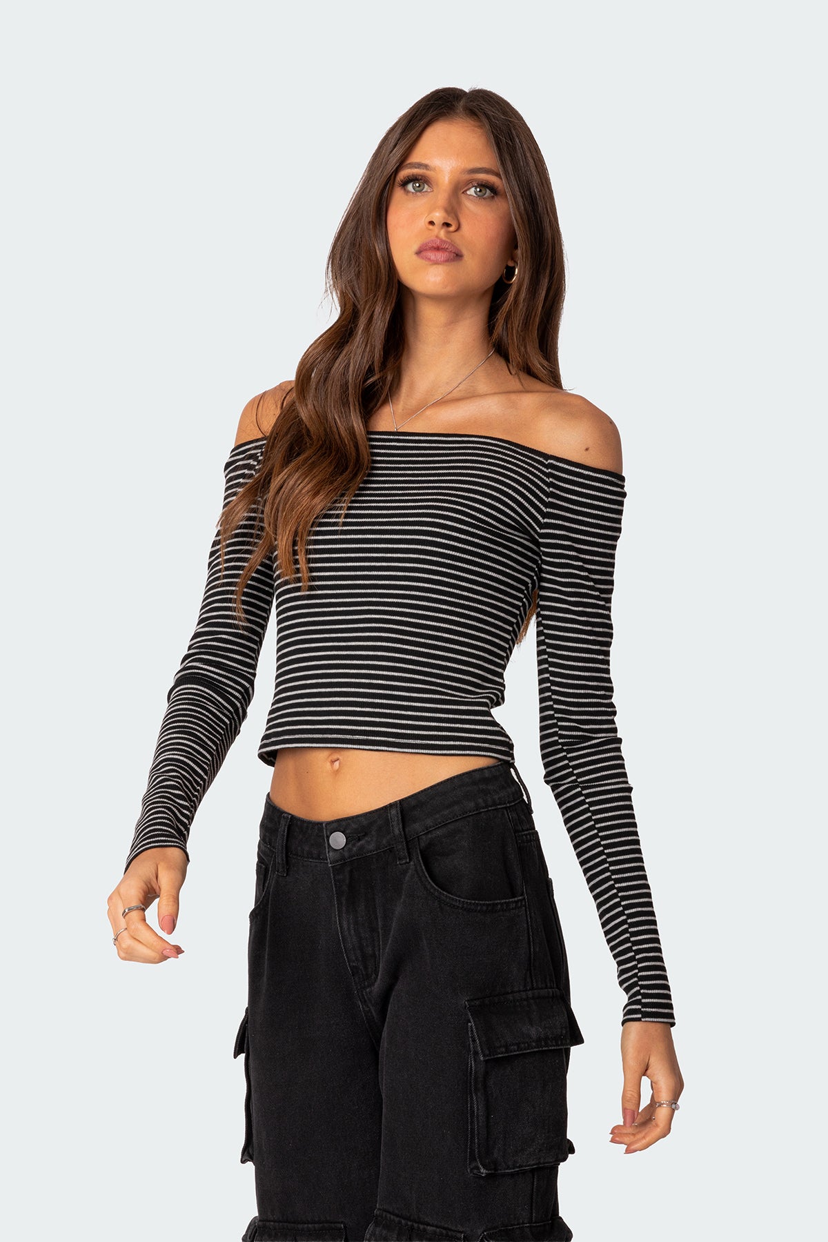 Canary Ribbed Top-Milans Time