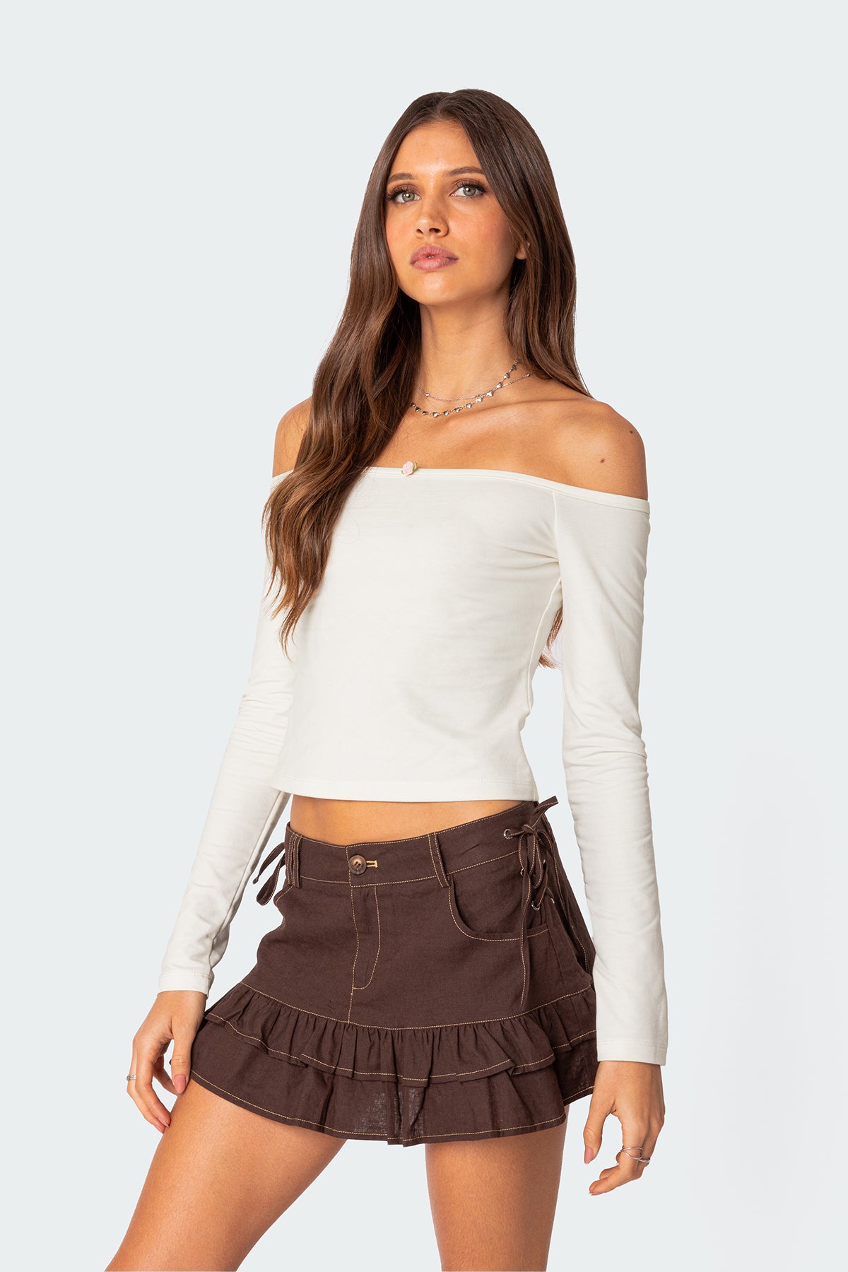 Rosanne Off Shoulder Top-Milans Time