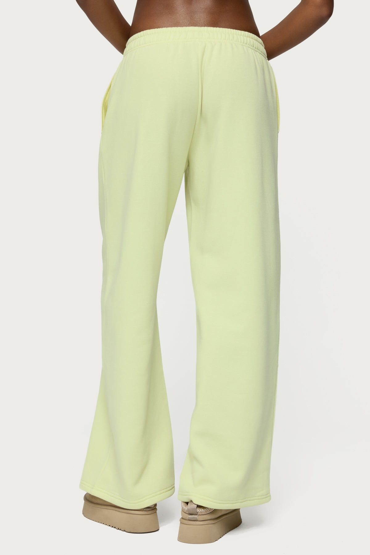 Matcha Lover Straight Leg Sweatpants-Milans Time