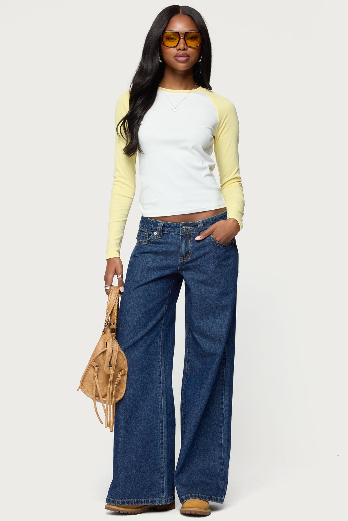 Tommi Raglan Long Sleeve T Shirt-Milans Time