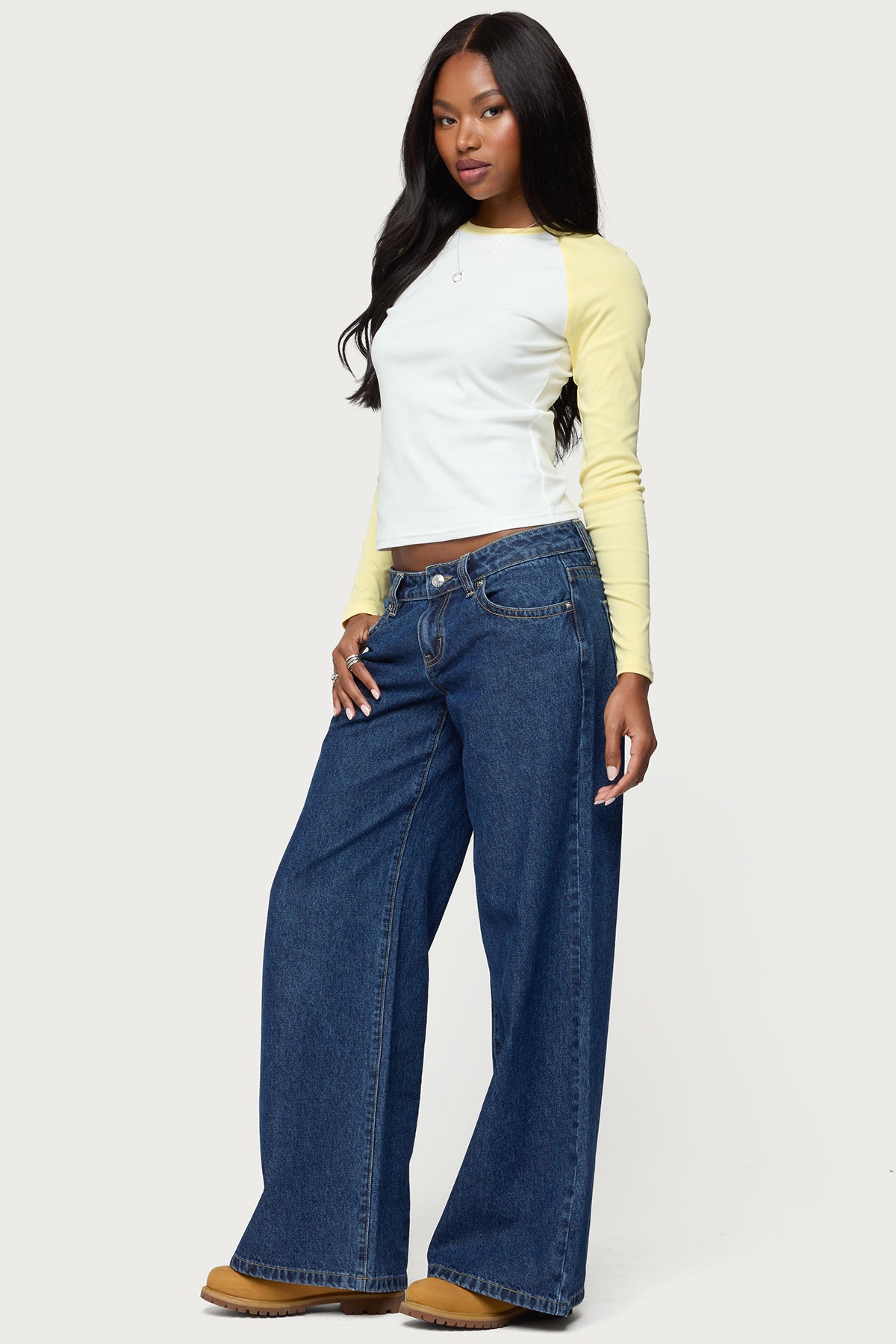 Tommi Raglan Long Sleeve T Shirt-Milans Time