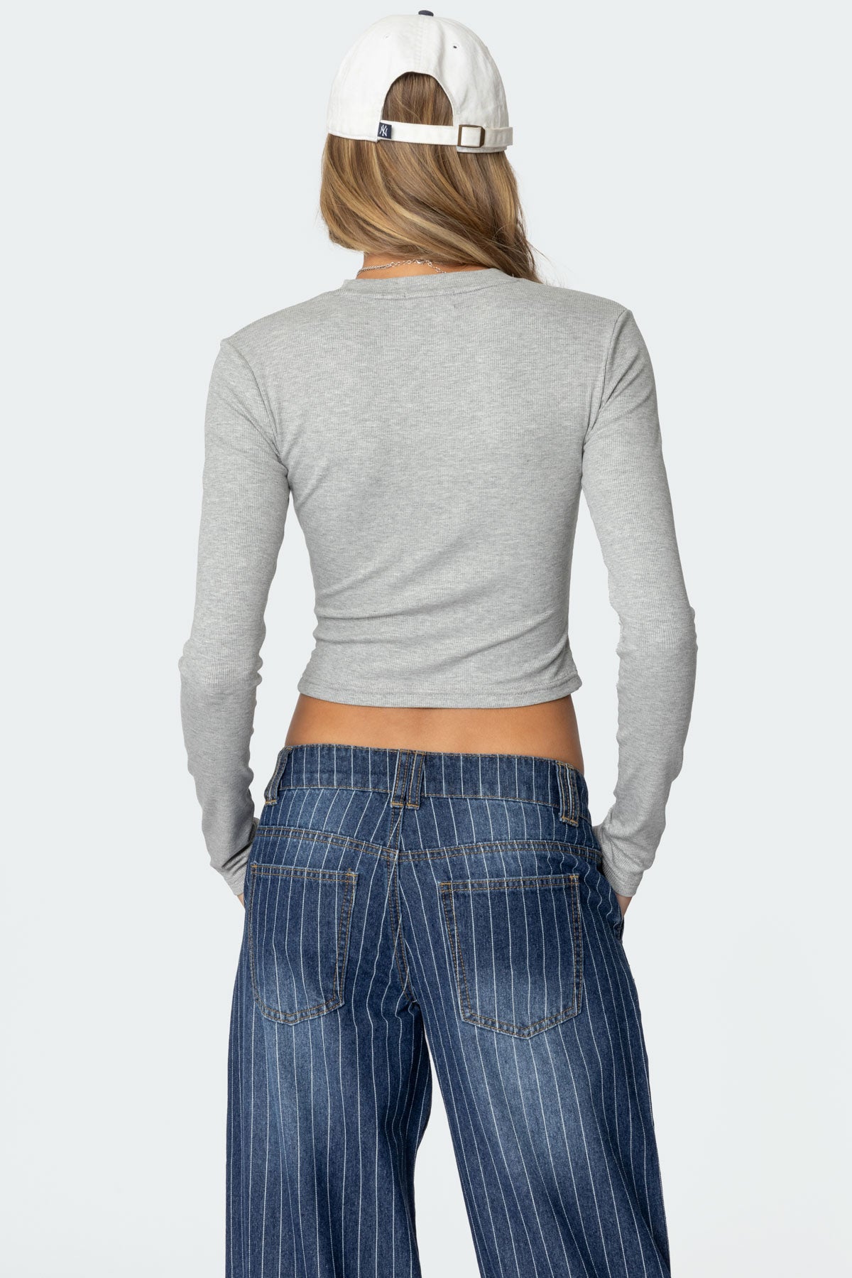 Mikayla Ribbed Top-Milans Time