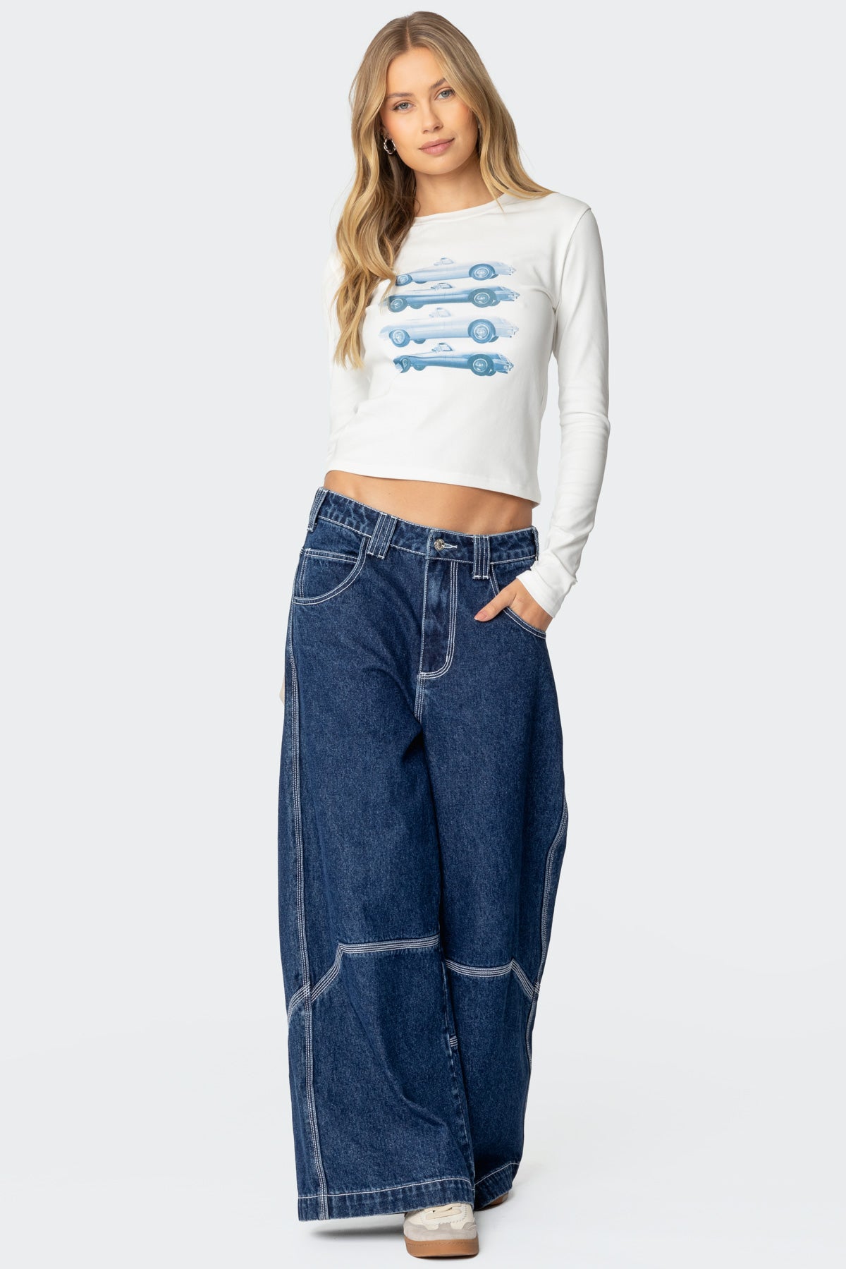 Car Club Long Sleeve T Shirt-Milans Time