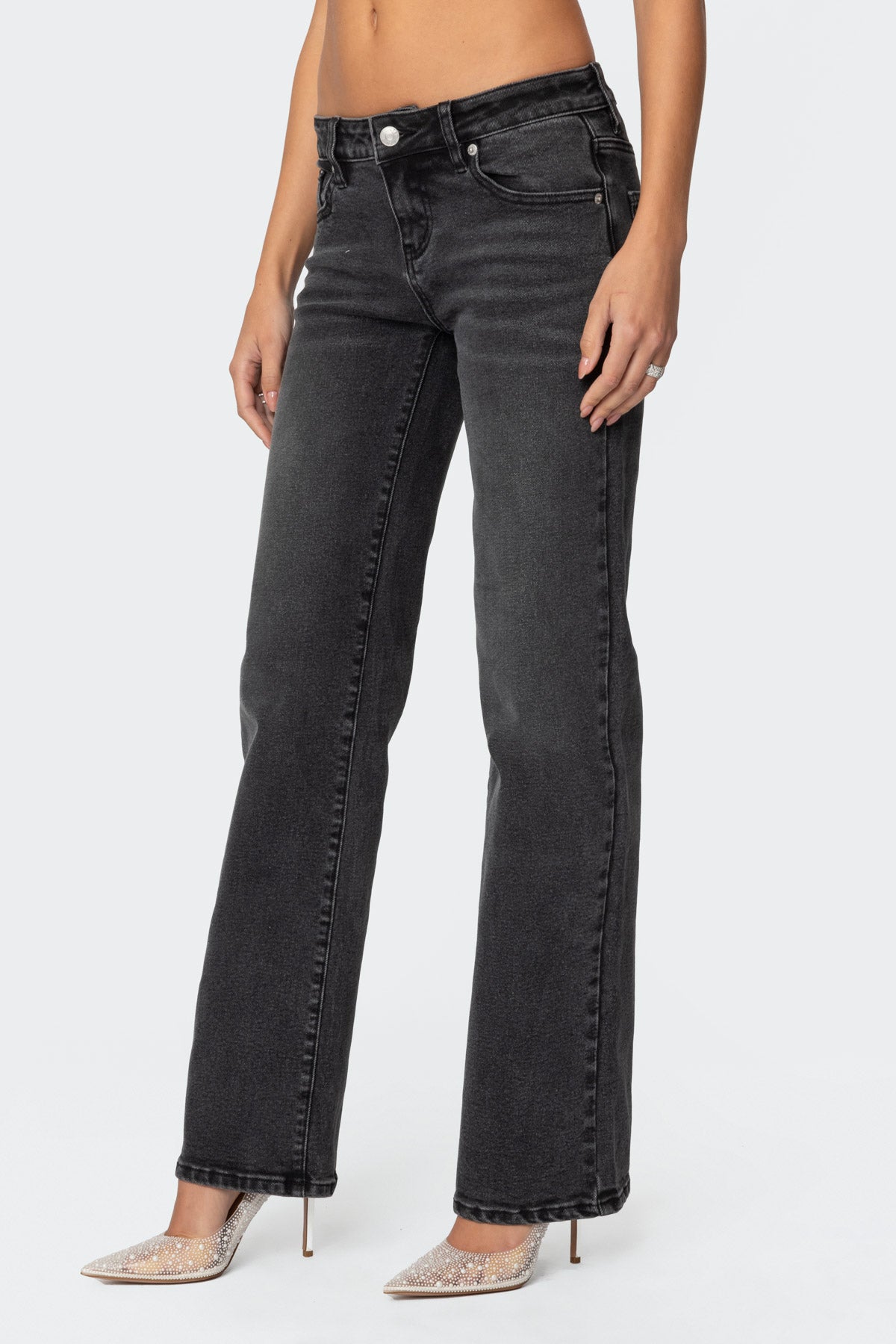 Shayna Low Rise Straight Leg Jeans-Milans Time