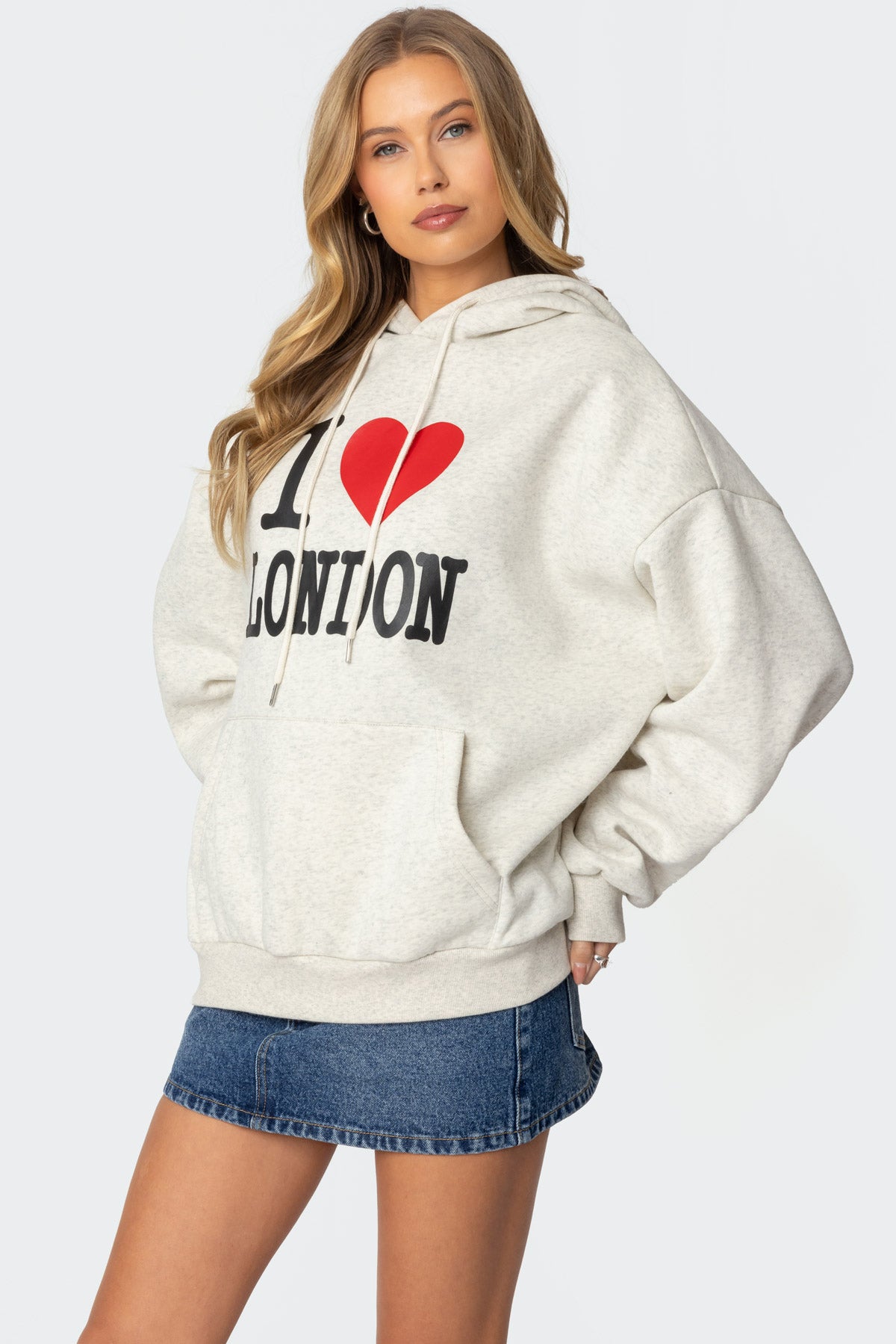 London Lover Oversized Hoodie-Milans Time
