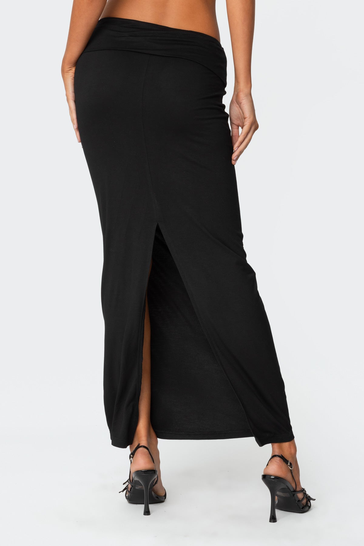 Johanna Fold Over Maxi Skirt-Milans Time