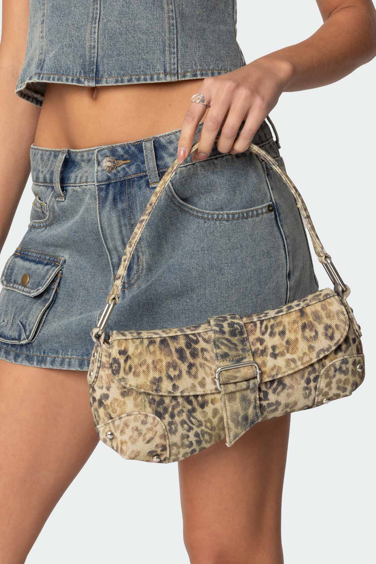 Leopard Asymmetric Bag-Milans Time