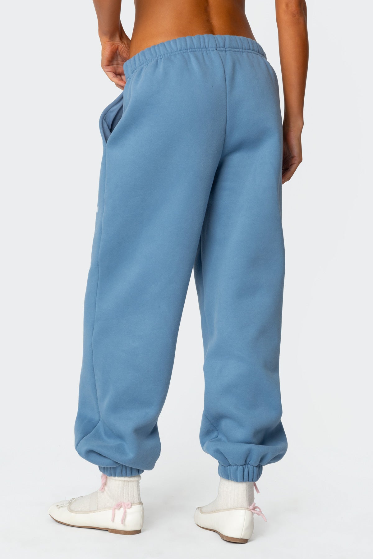 Bow Bliss Oversized Sweatpants-Milans Time
