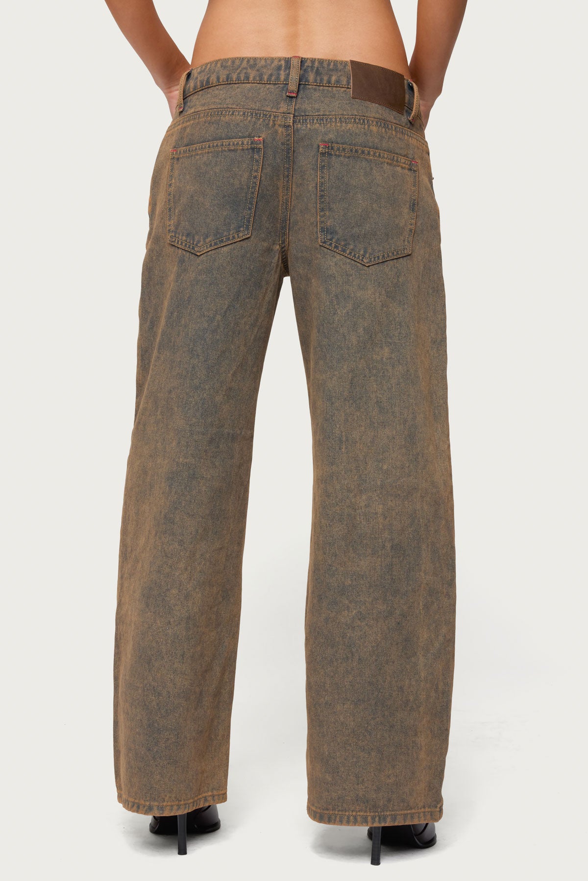 Petite Ace Low Rise Baggy Jeans-Milans Time