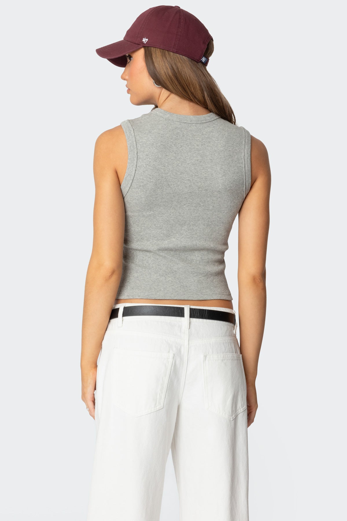 Basel Button Up Tank Top-Milans Time