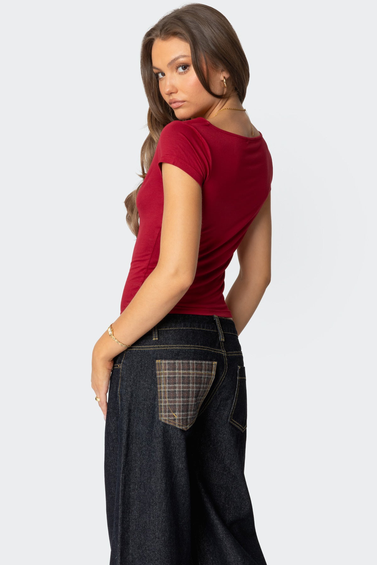 Javi Cowl Neck Top-Milans Time