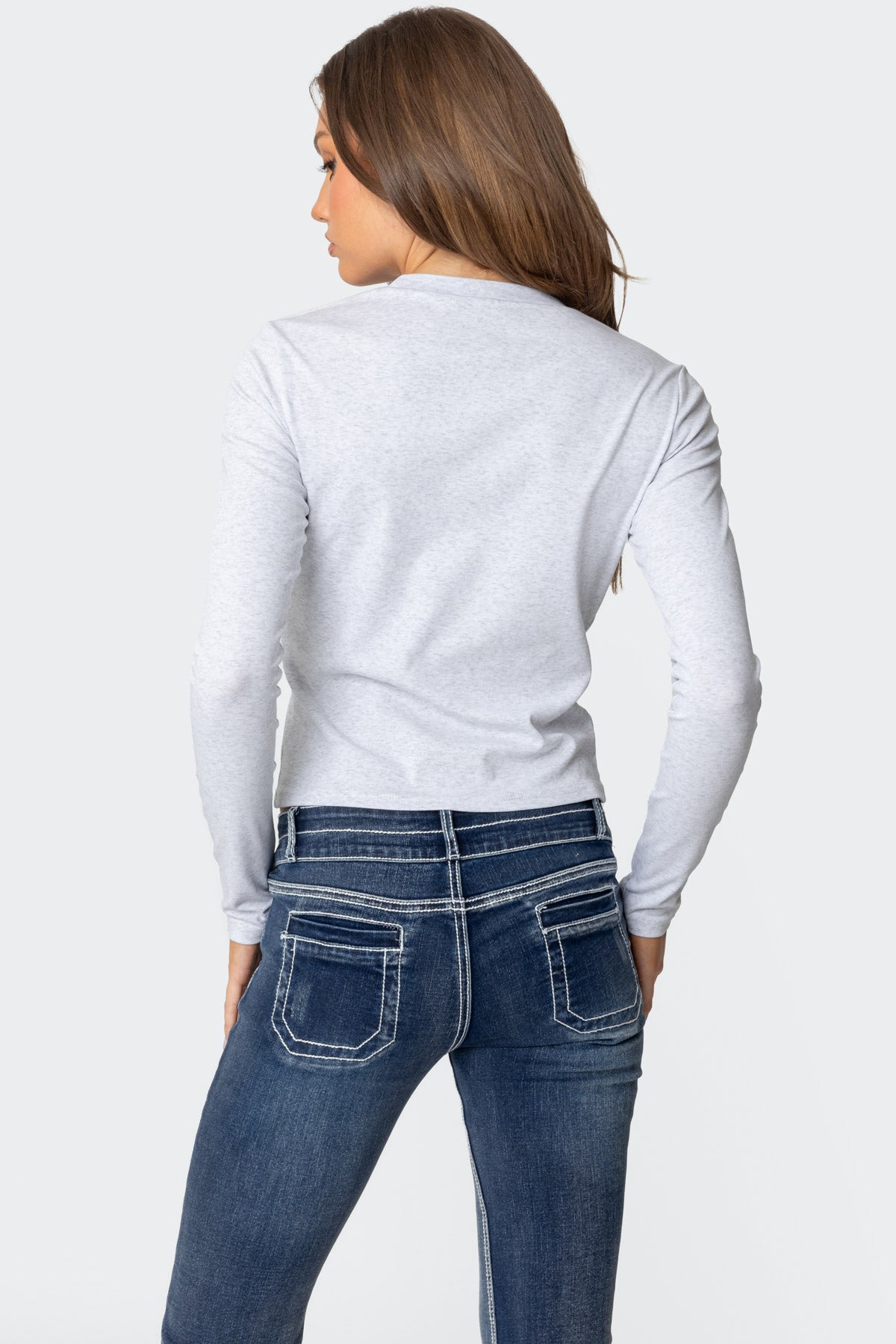 Cherry Leopard Star Long Sleeve T Shirt-Milans Time