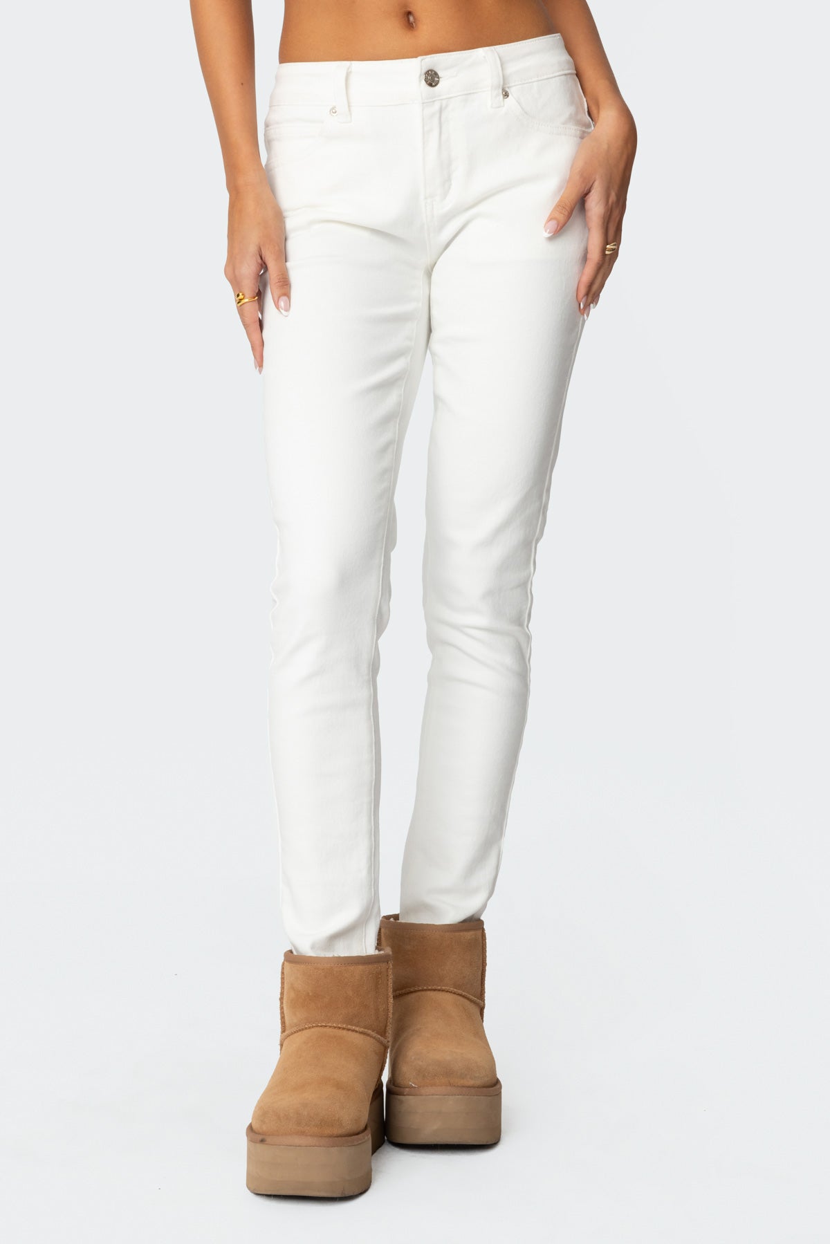 Berta Low Rise Skinny Jeans-Milans Time