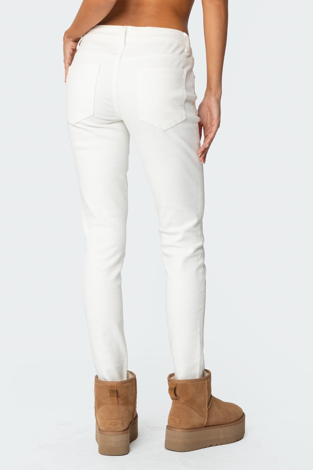 Berta Low Rise Skinny Jeans-Milans Time