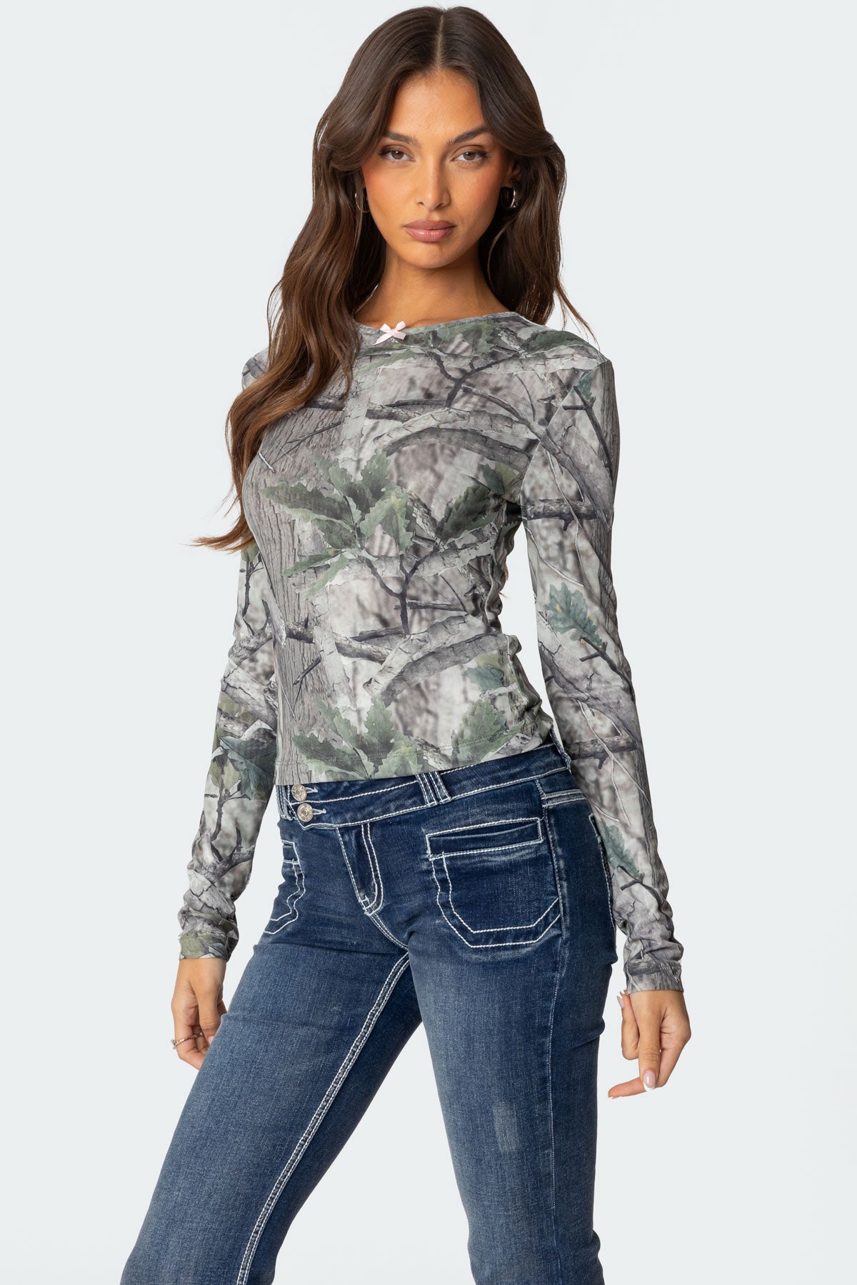 Camo Babe Top-Milans Time