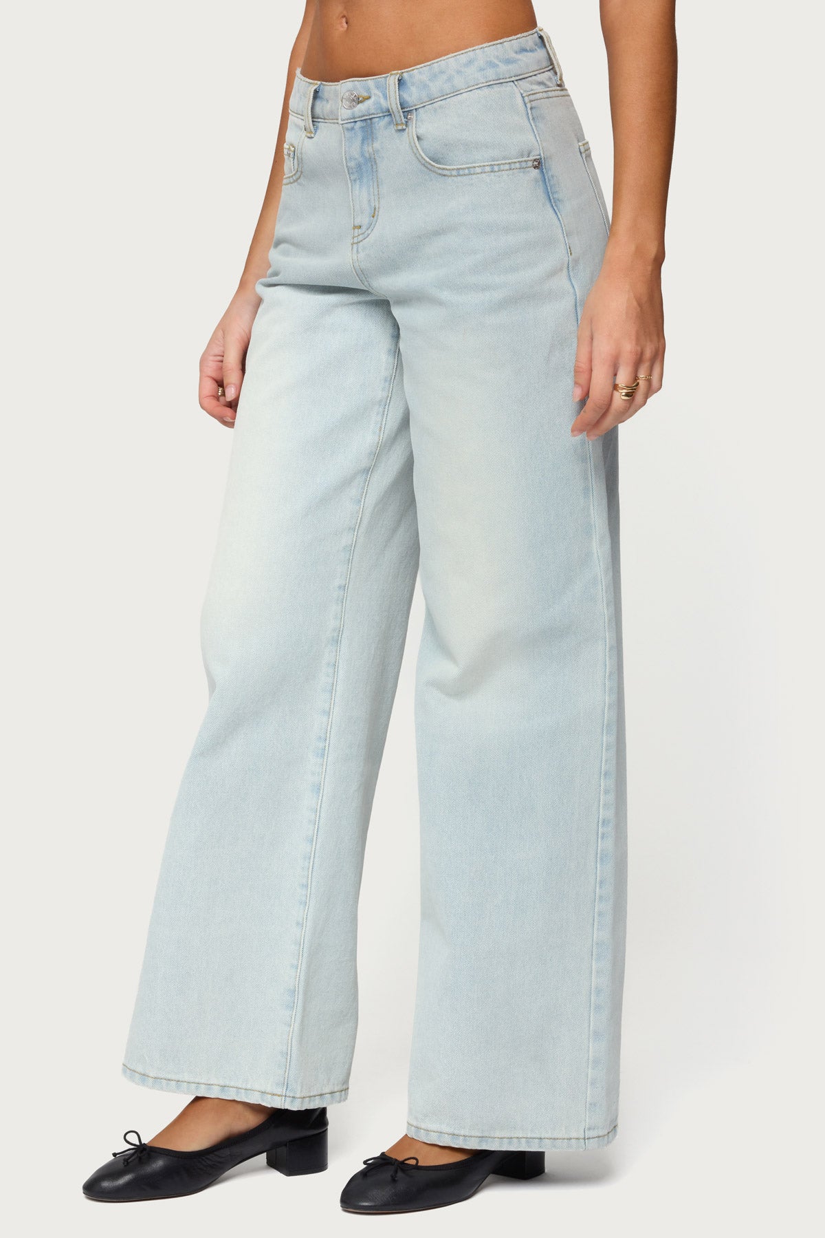 Ery Mid Rise Baggy Jeans-Milans Time