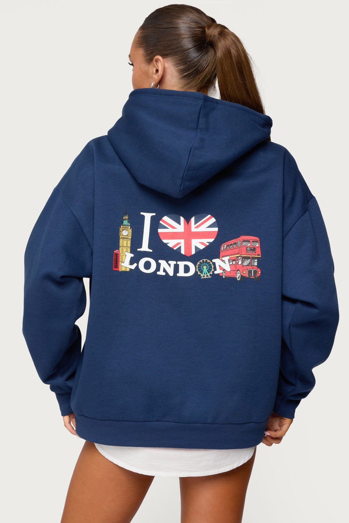 Love London Oversized Hoodie-Milans Time